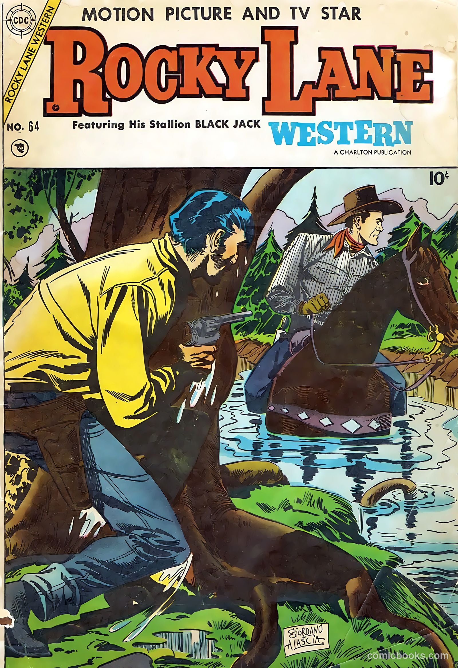 Rocky Lane Western #64 — page 1 of 36