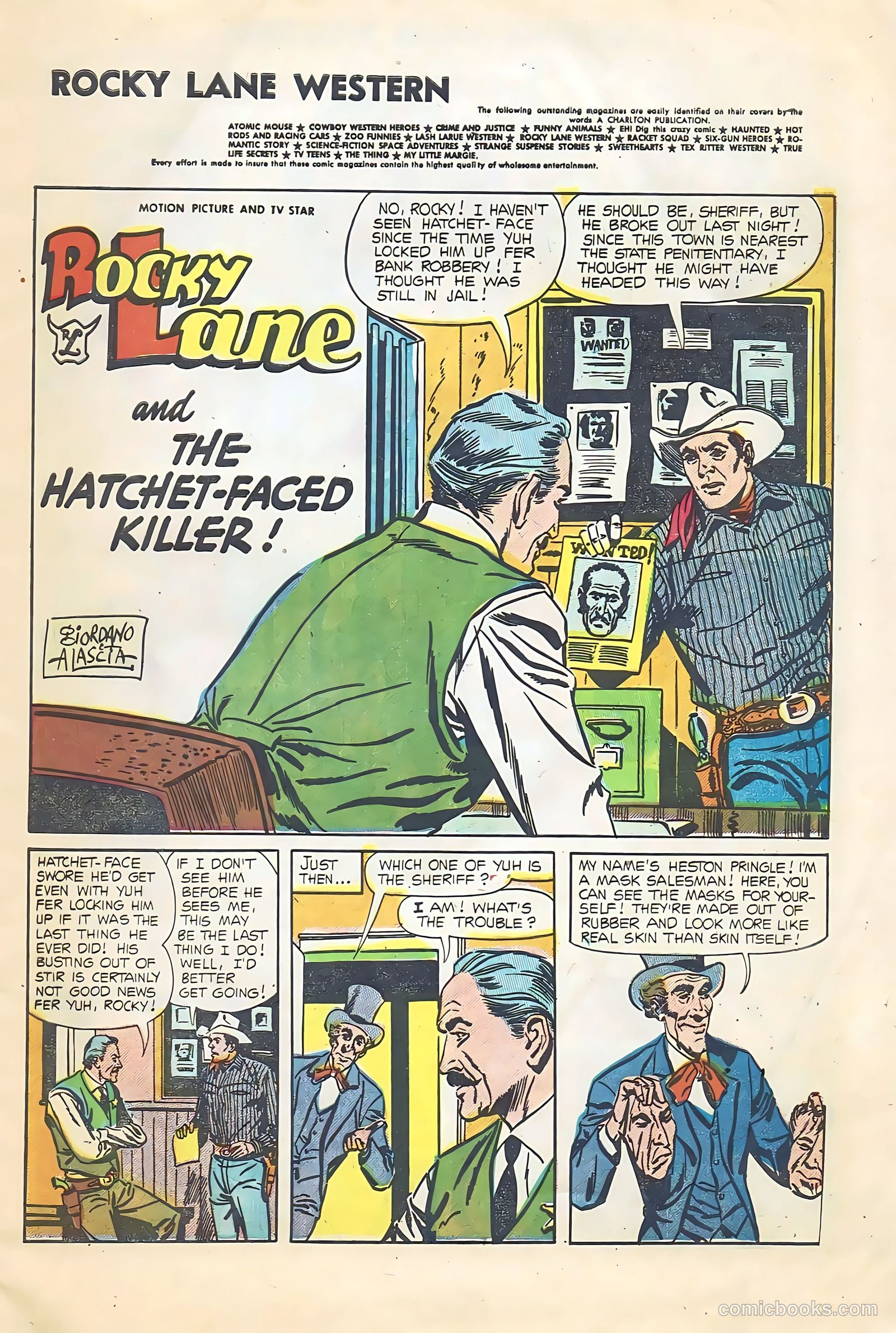 Rocky Lane Western #64 — page 3 of 36