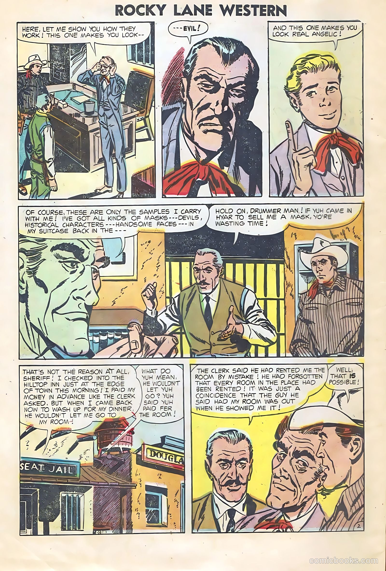 Rocky Lane Western #64 — page 4 of 36