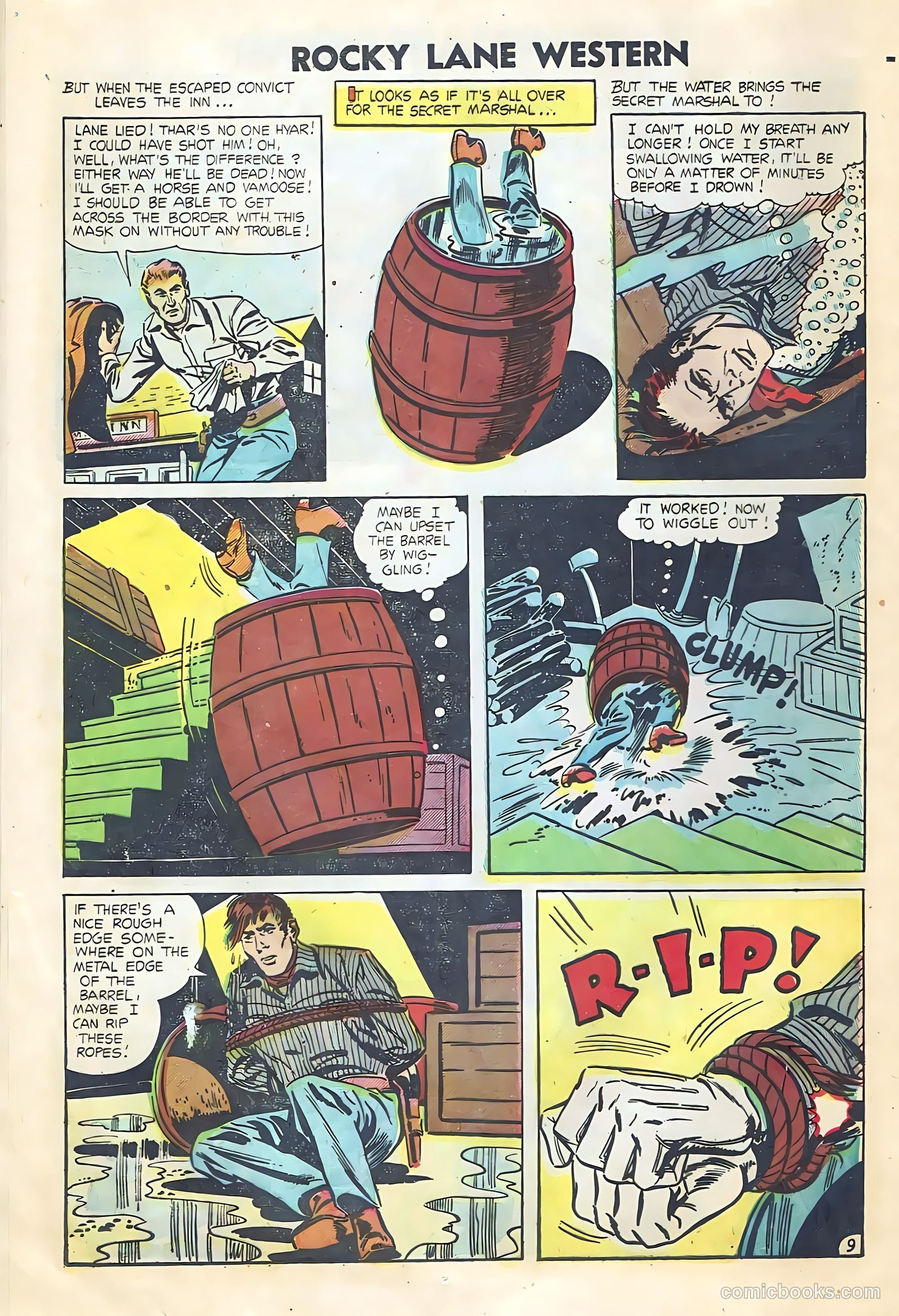Rocky Lane Western #64 — page 12 of 36