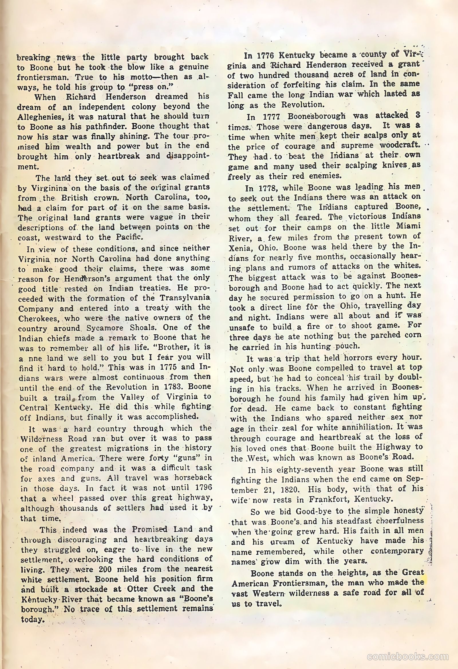 Rocky Lane Western #64 — page 27 of 36