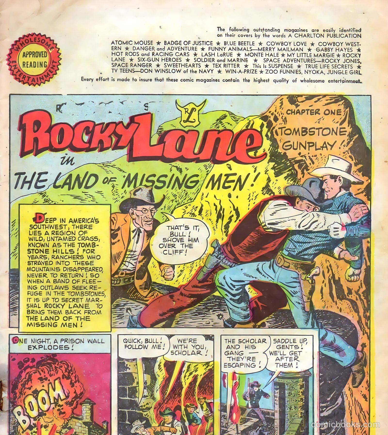 Rocky Lane Western #65 — page 3 of 36