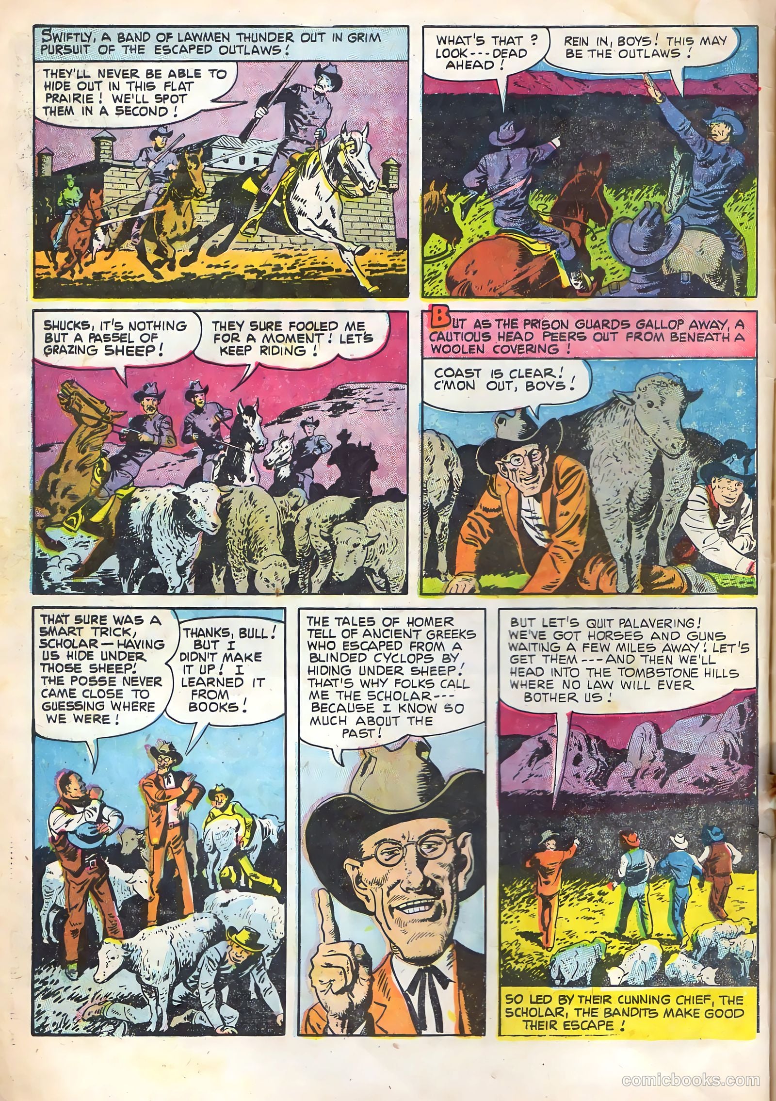 Rocky Lane Western #65 — page 4 of 36