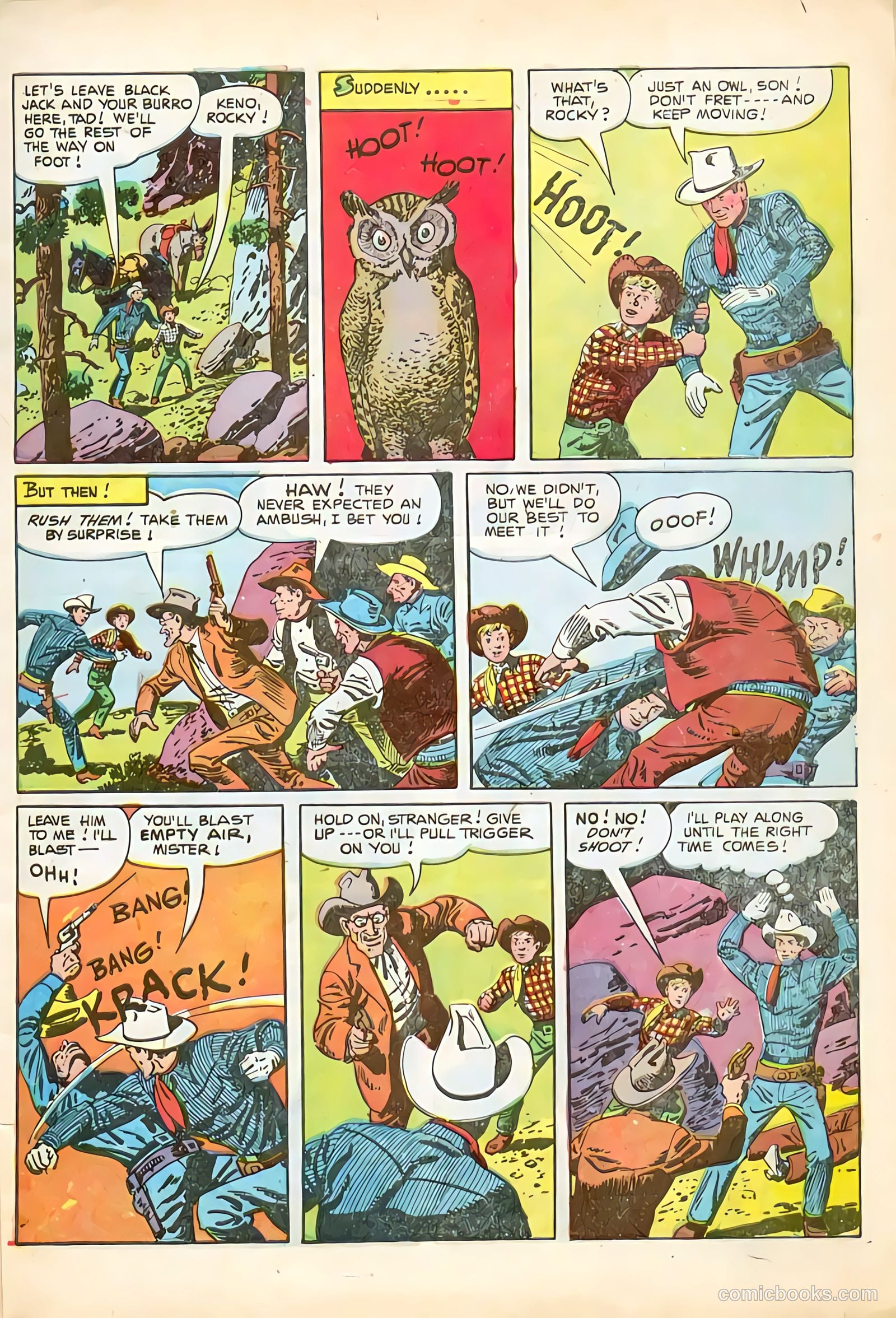 Rocky Lane Western #65 — page 7 of 36
