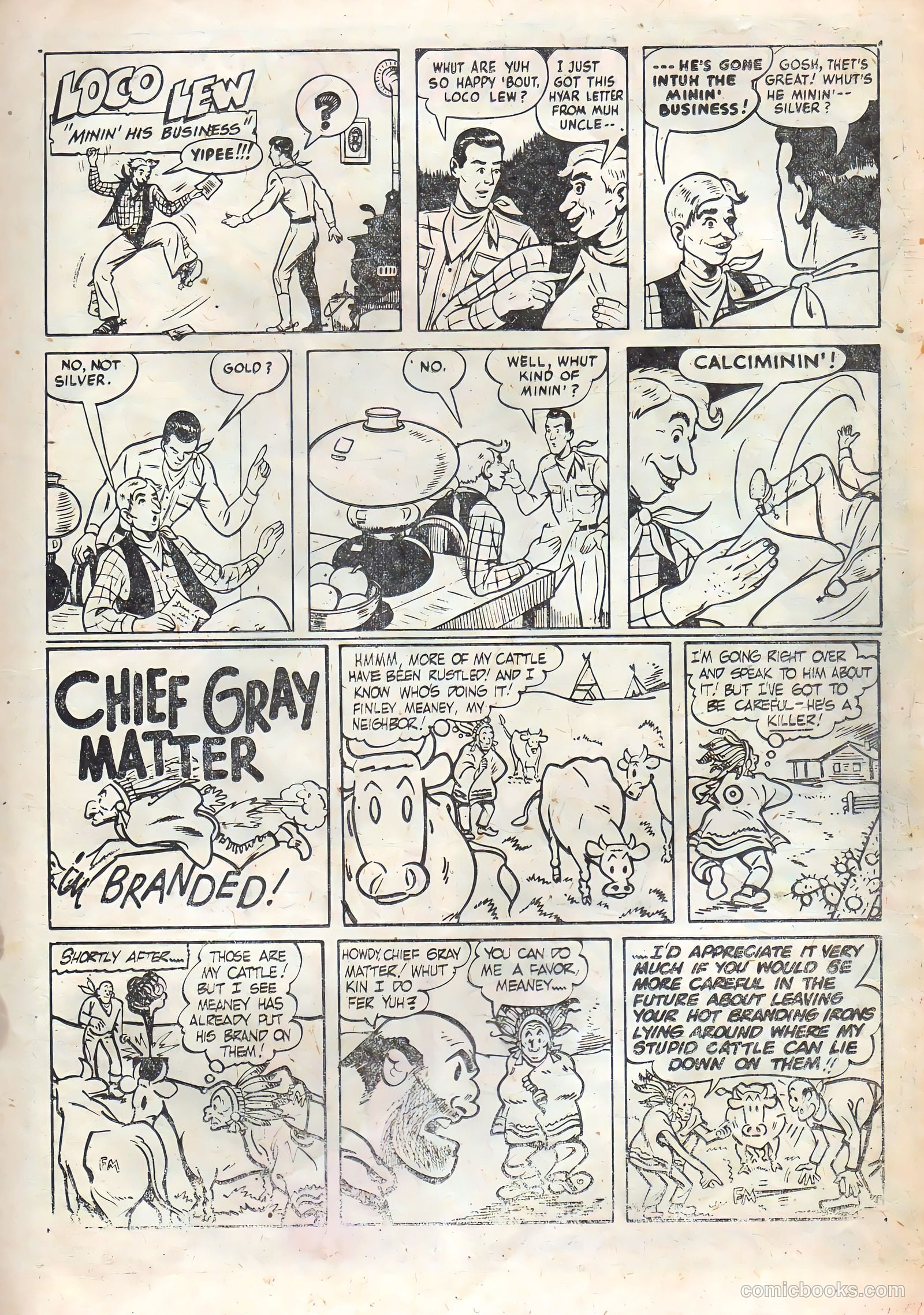 Rocky Lane Western #65 — page 11 of 36