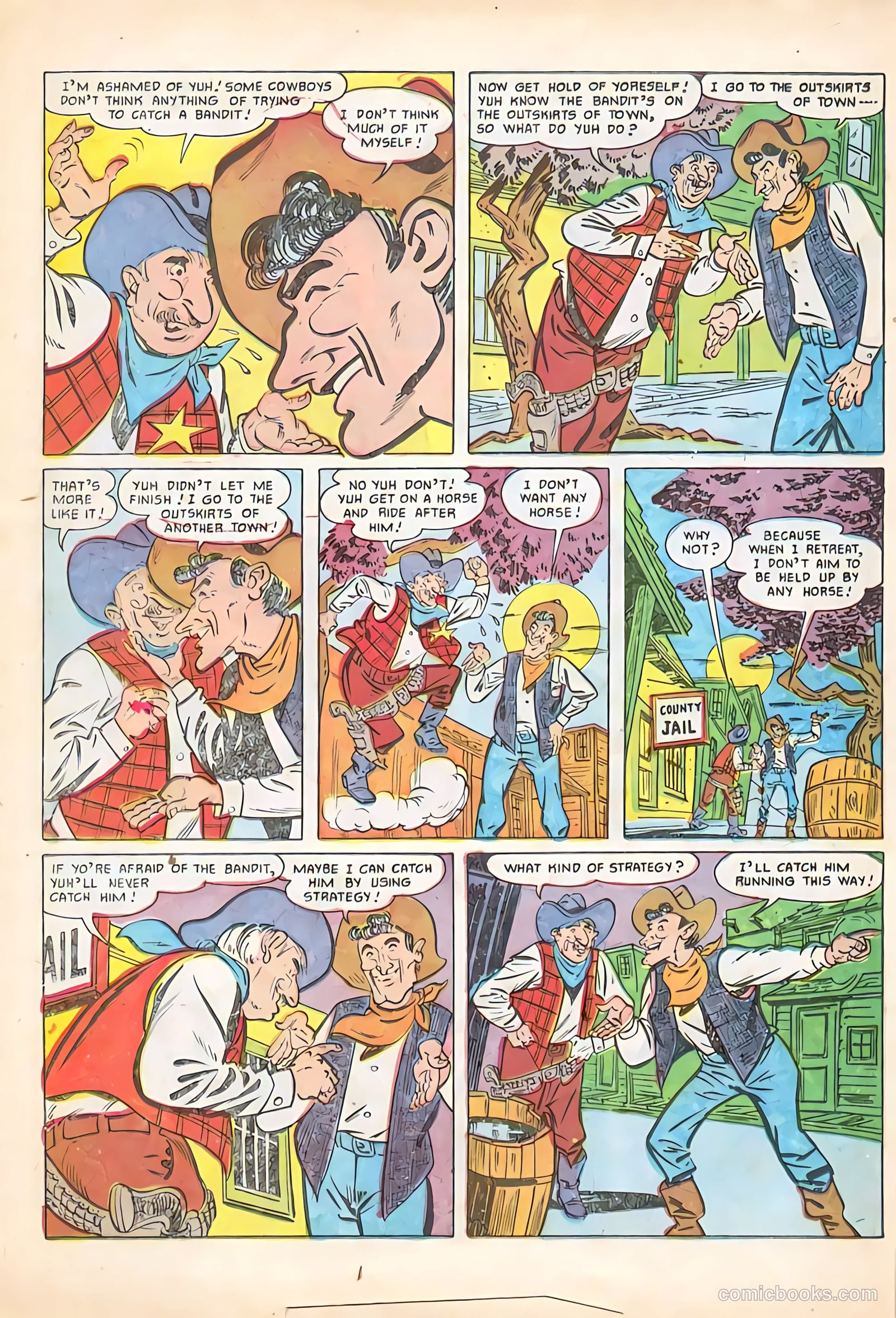 Rocky Lane Western #65 — page 14 of 36