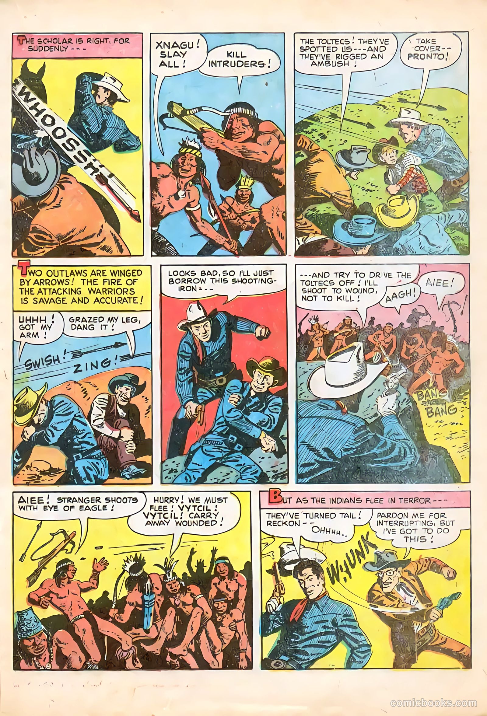 Rocky Lane Western #65 — page 17 of 36