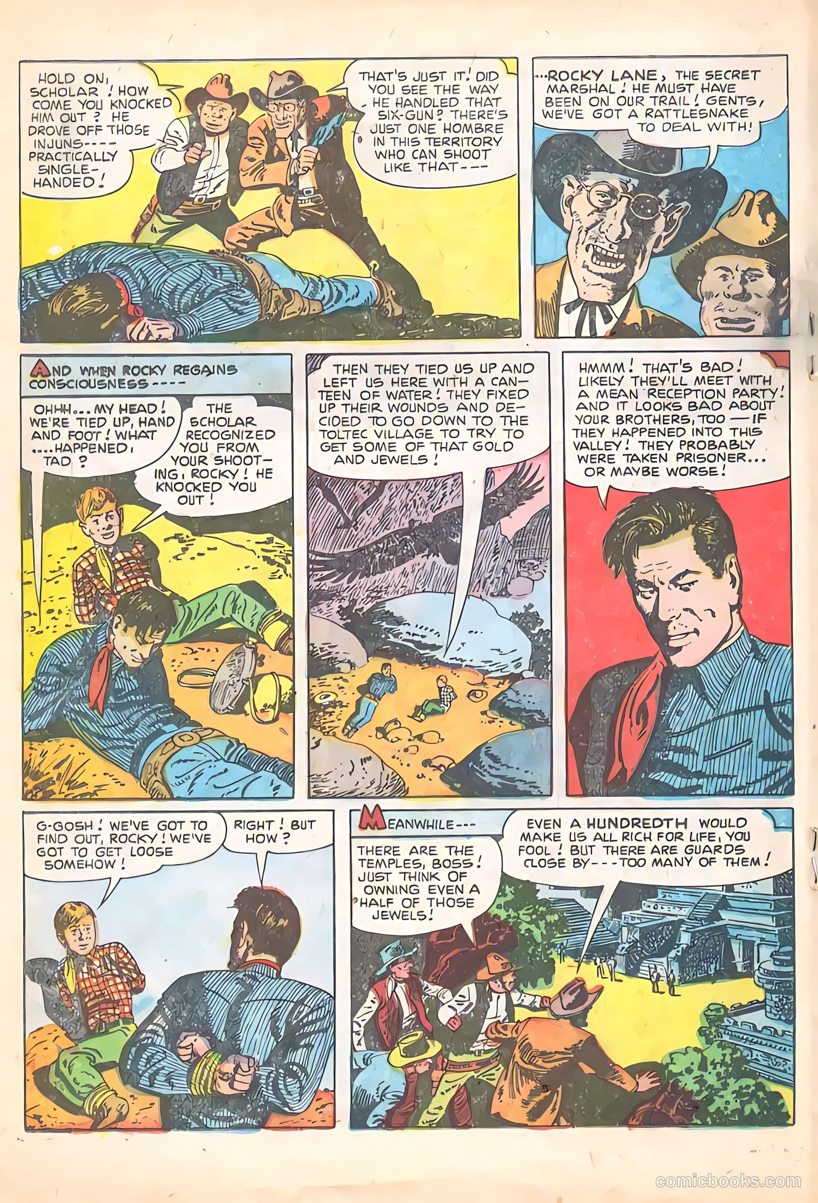 Rocky Lane Western #65 — page 18 of 36