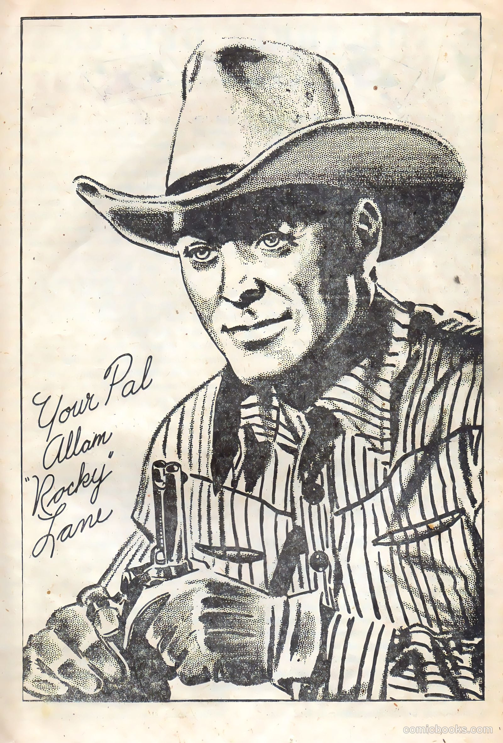 Rocky Lane Western #65 — page 23 of 36