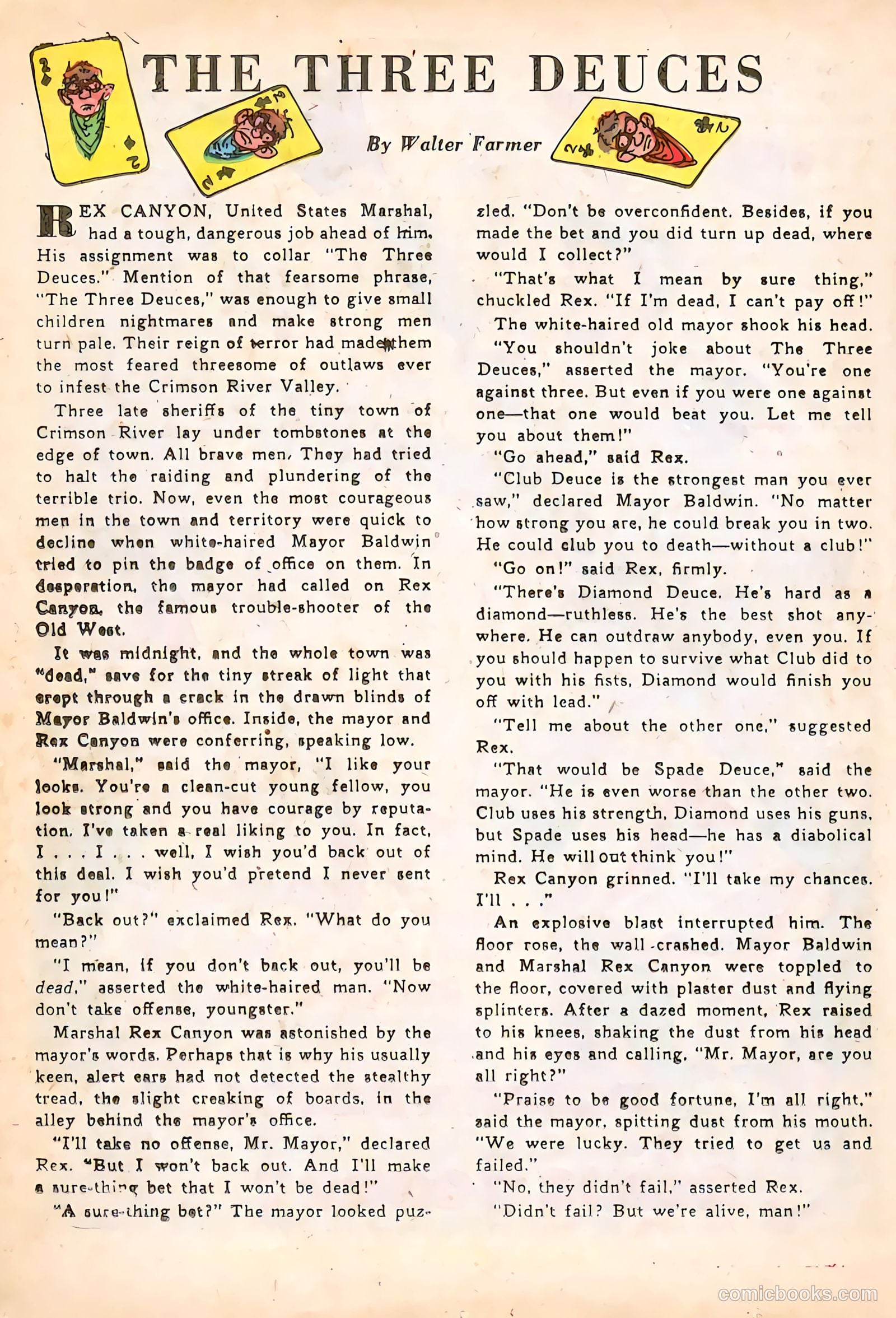 Rocky Lane Western #65 — page 24 of 36