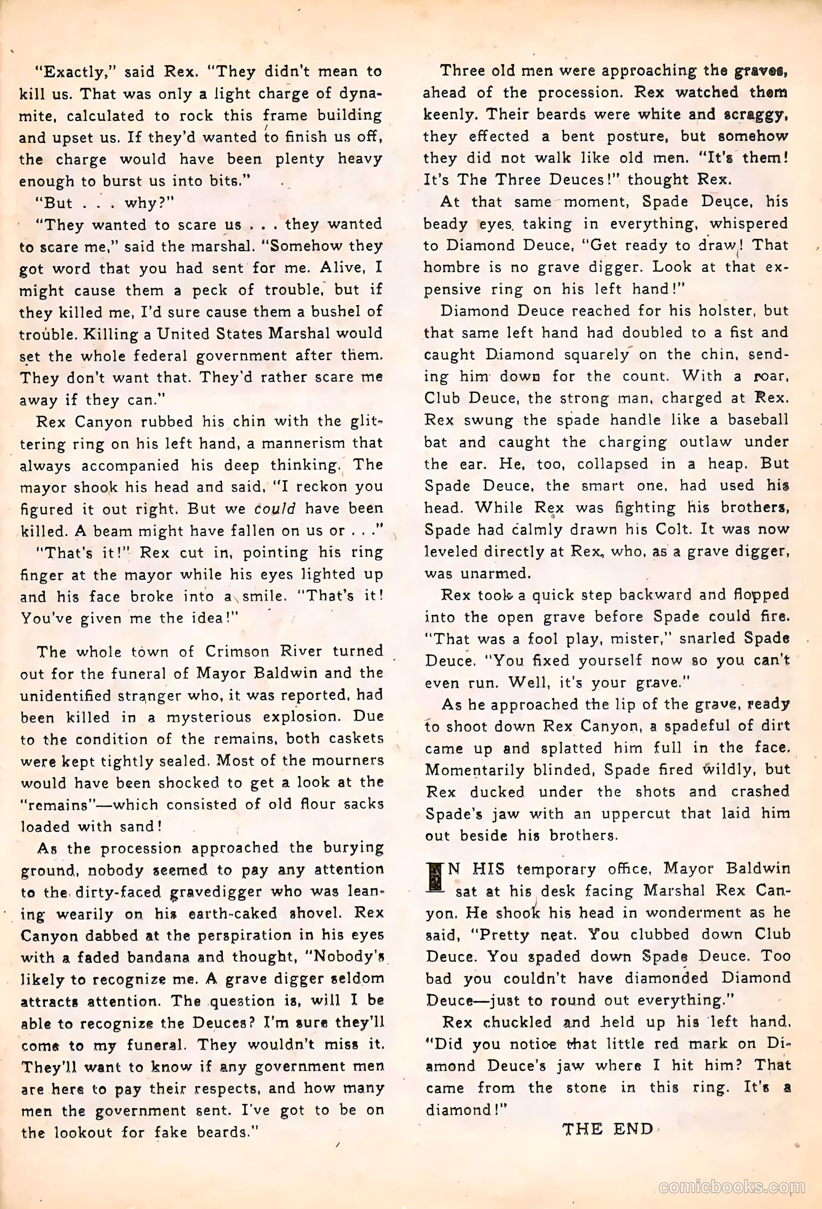 Rocky Lane Western #65 — page 25 of 36