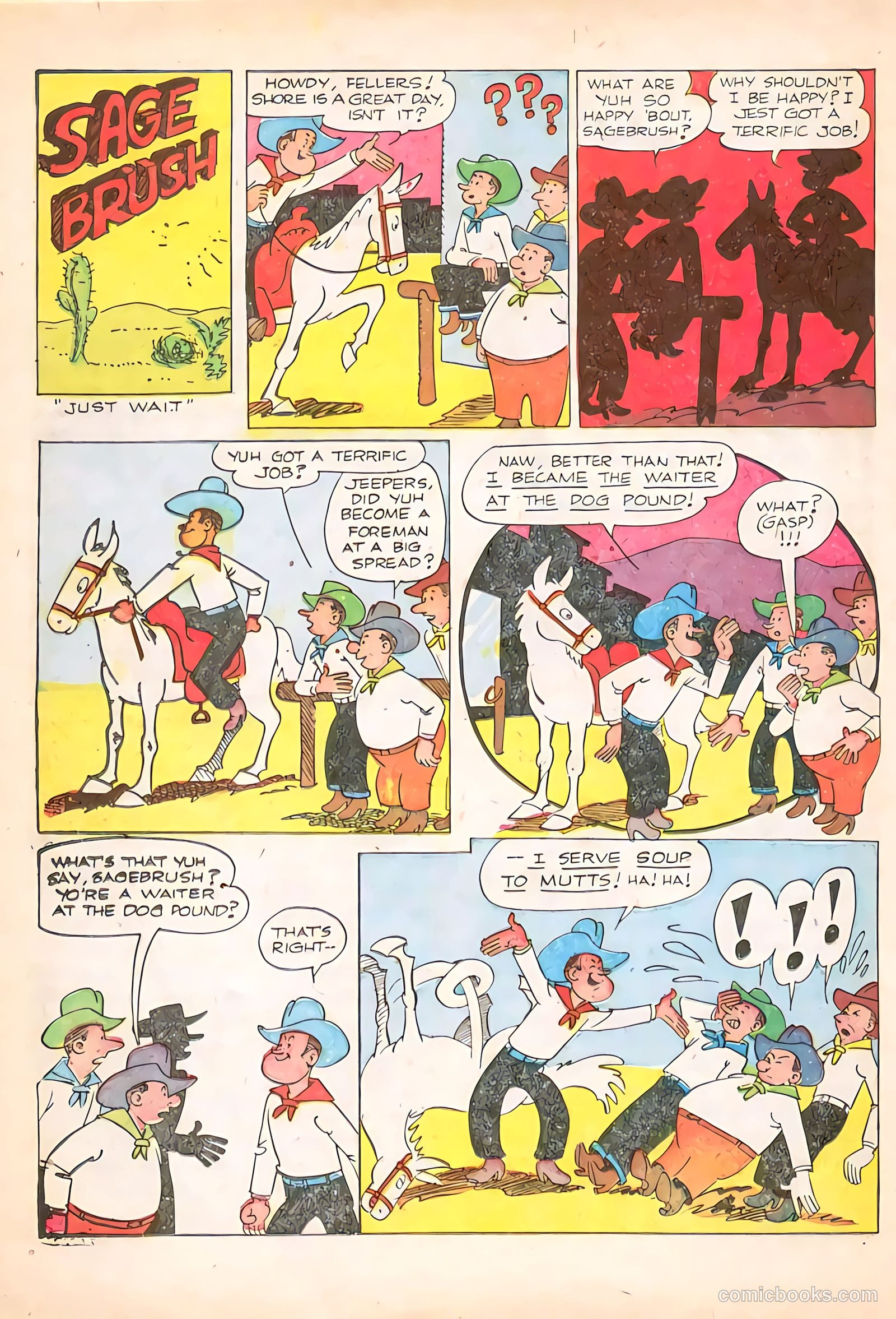 Rocky Lane Western #65 — page 26 of 36