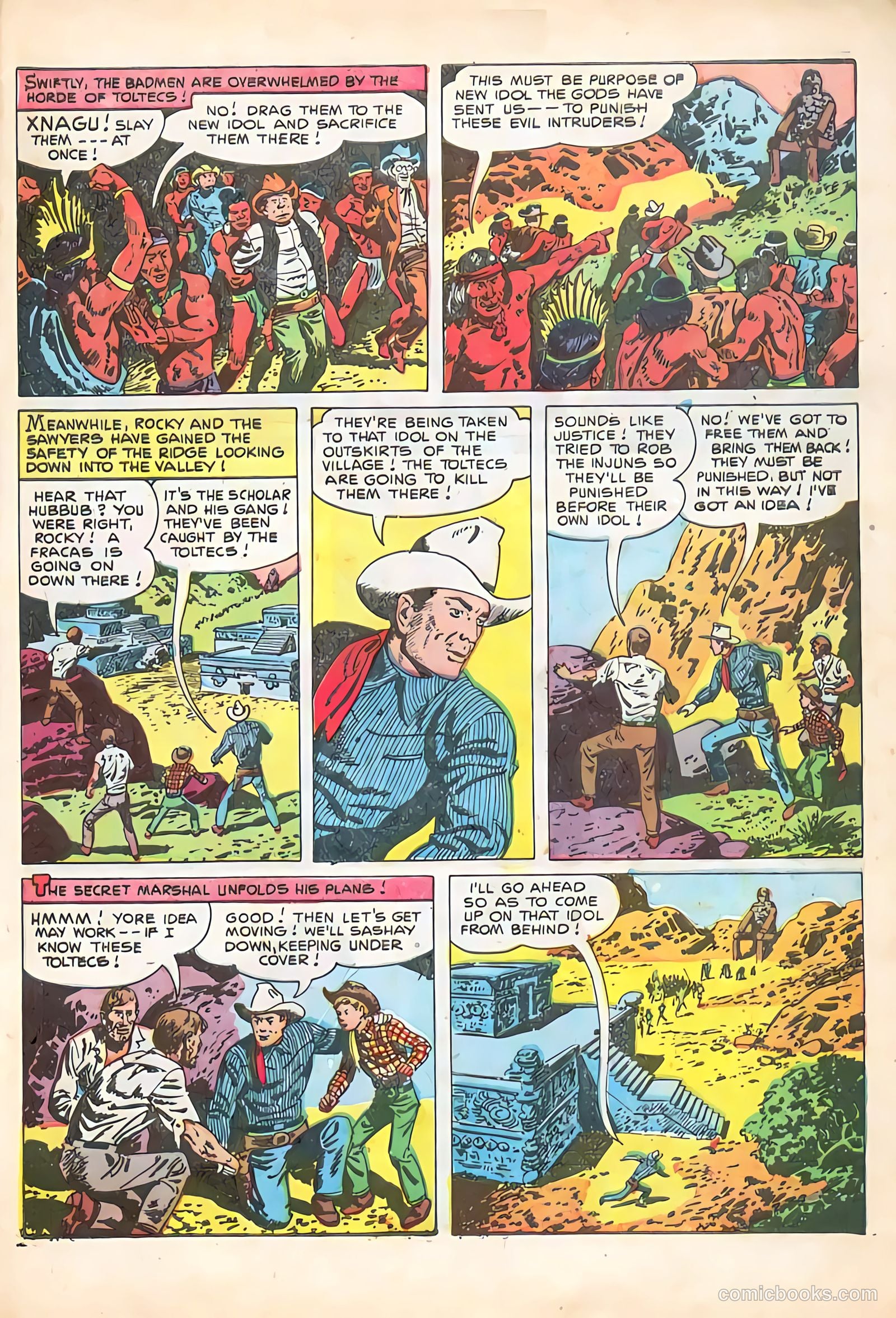 Rocky Lane Western #65 — page 29 of 36