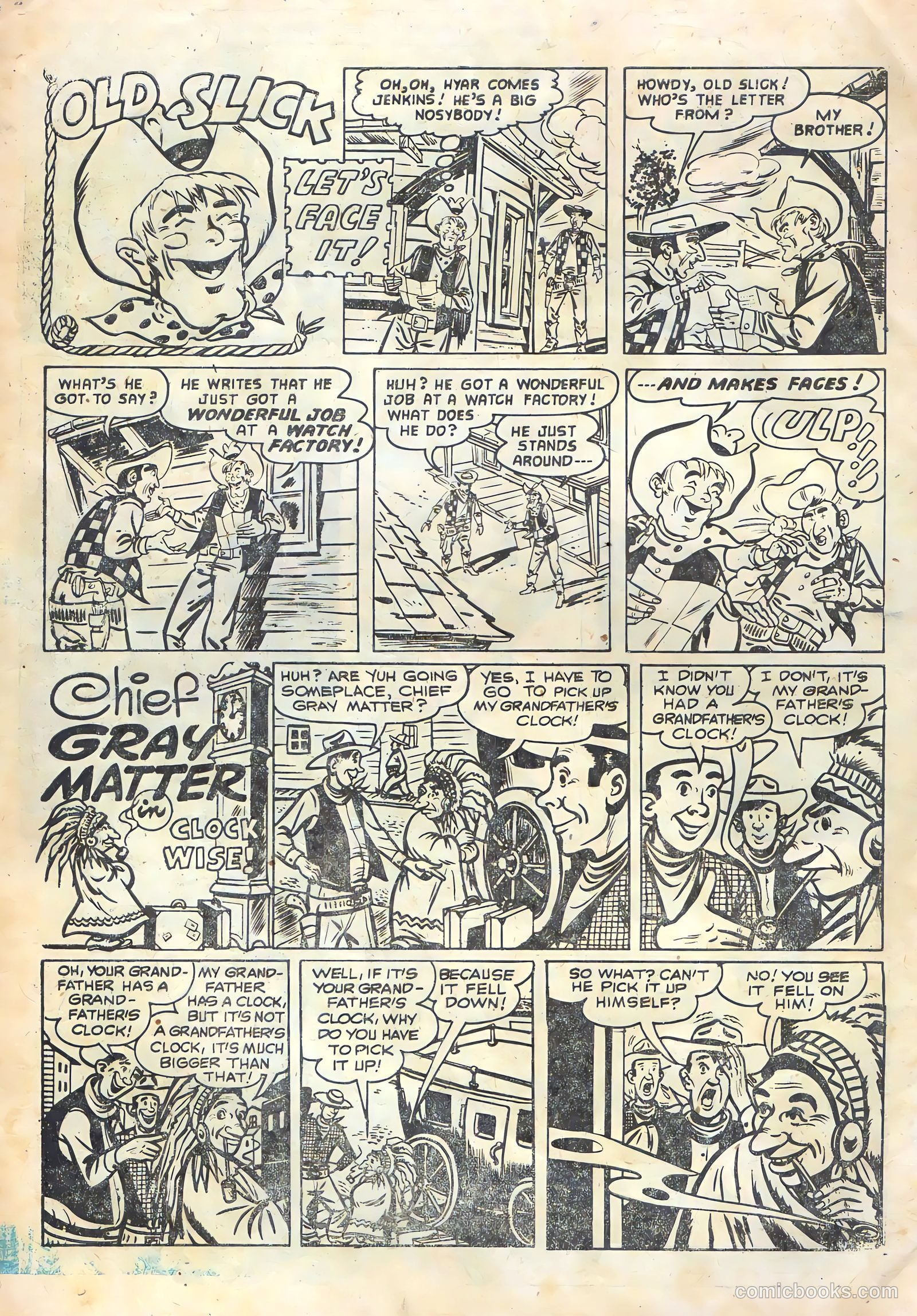 Rocky Lane Western #65 — page 34 of 36