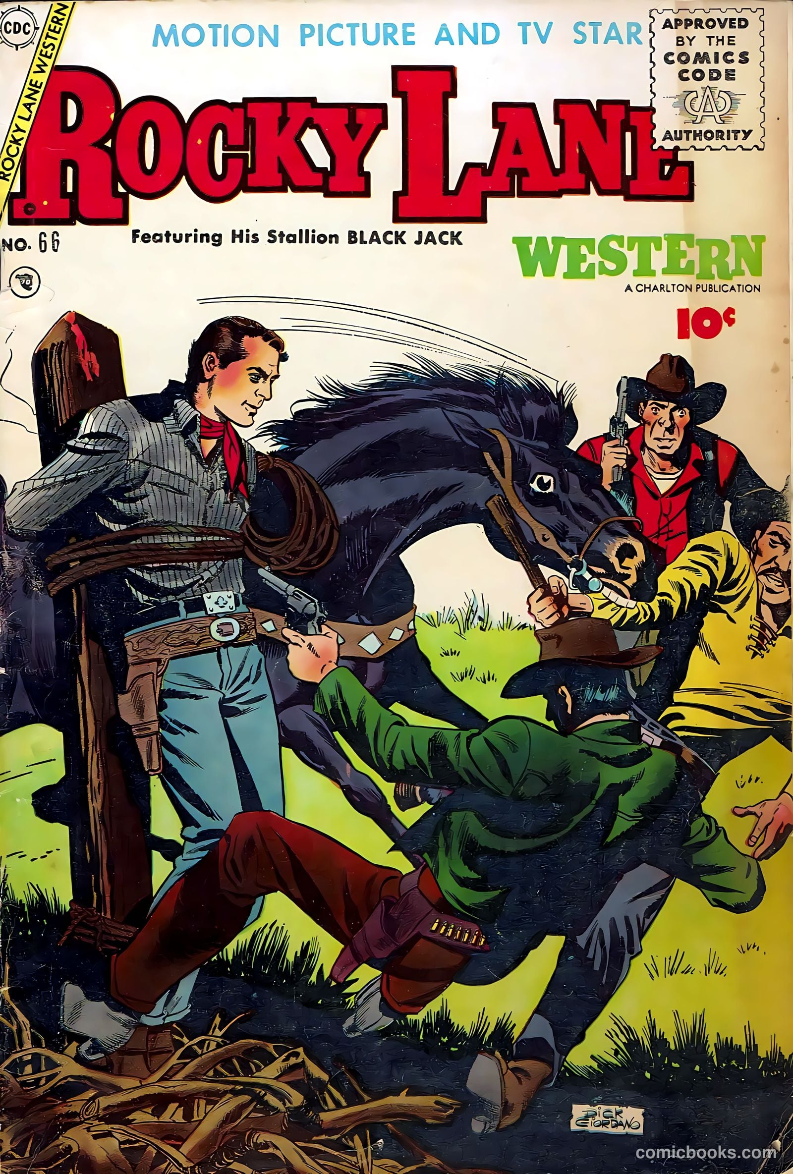 Rocky Lane Western #66 — page 1 of 36