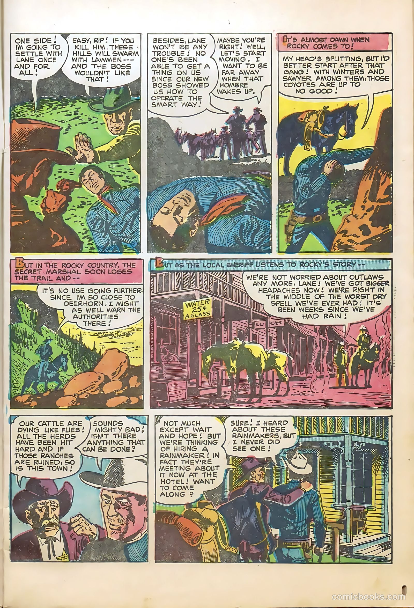Rocky Lane Western #66 — page 5 of 36