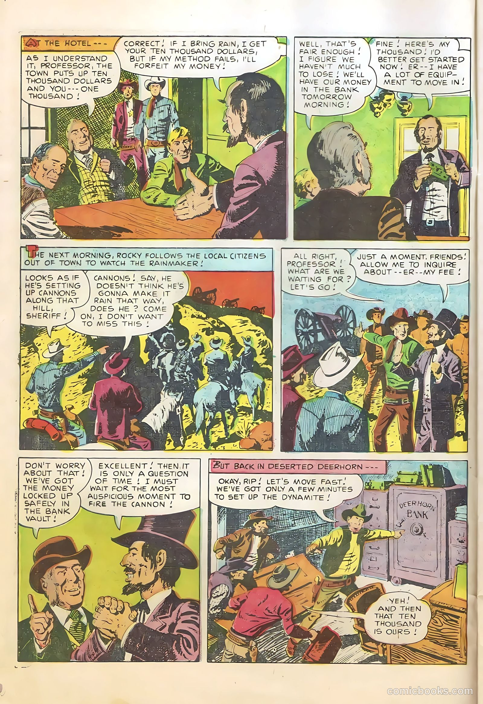 Rocky Lane Western #66 — page 6 of 36