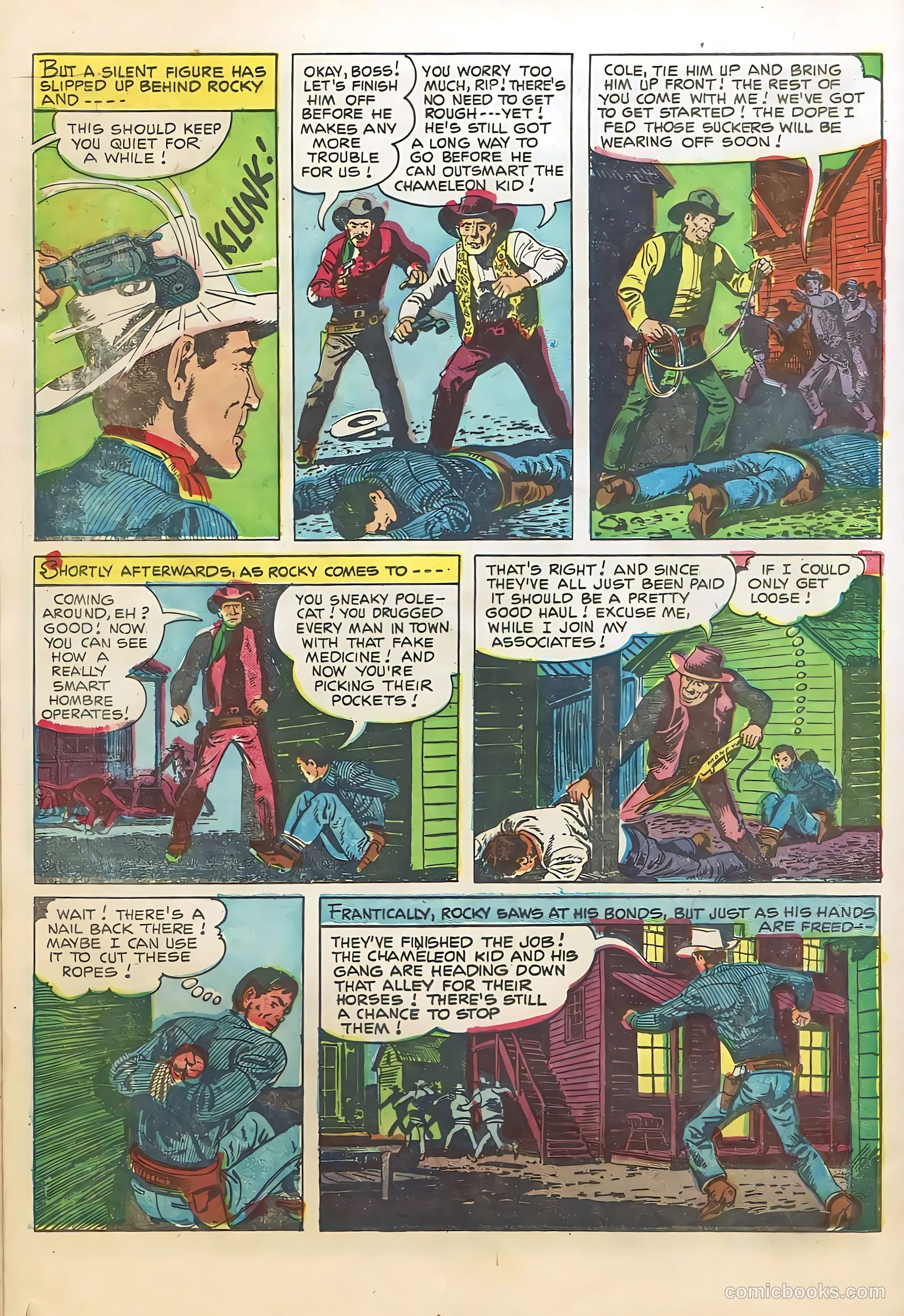 Rocky Lane Western #66 — page 20 of 36