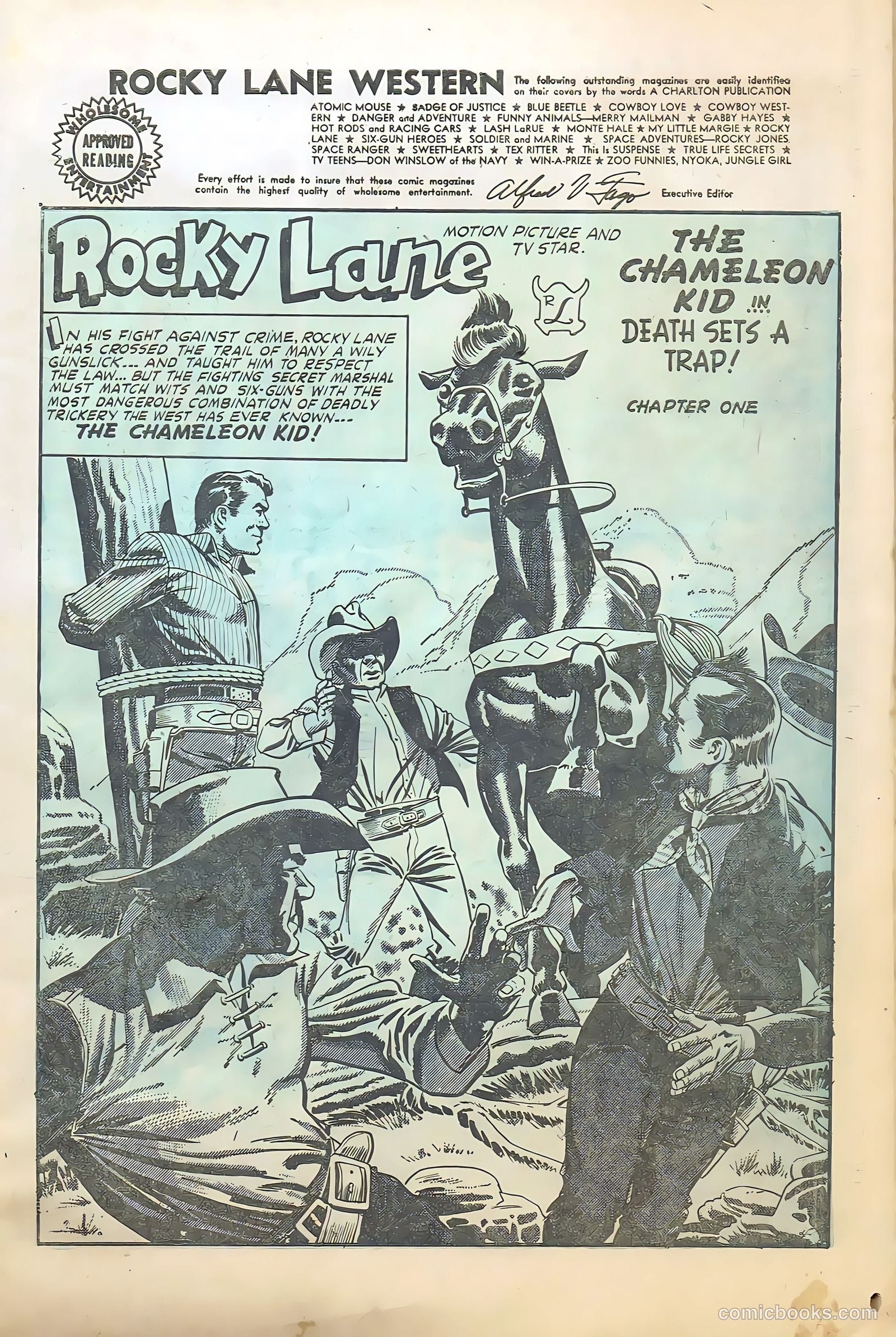 Rocky Lane Western #66 — page 3 of 36