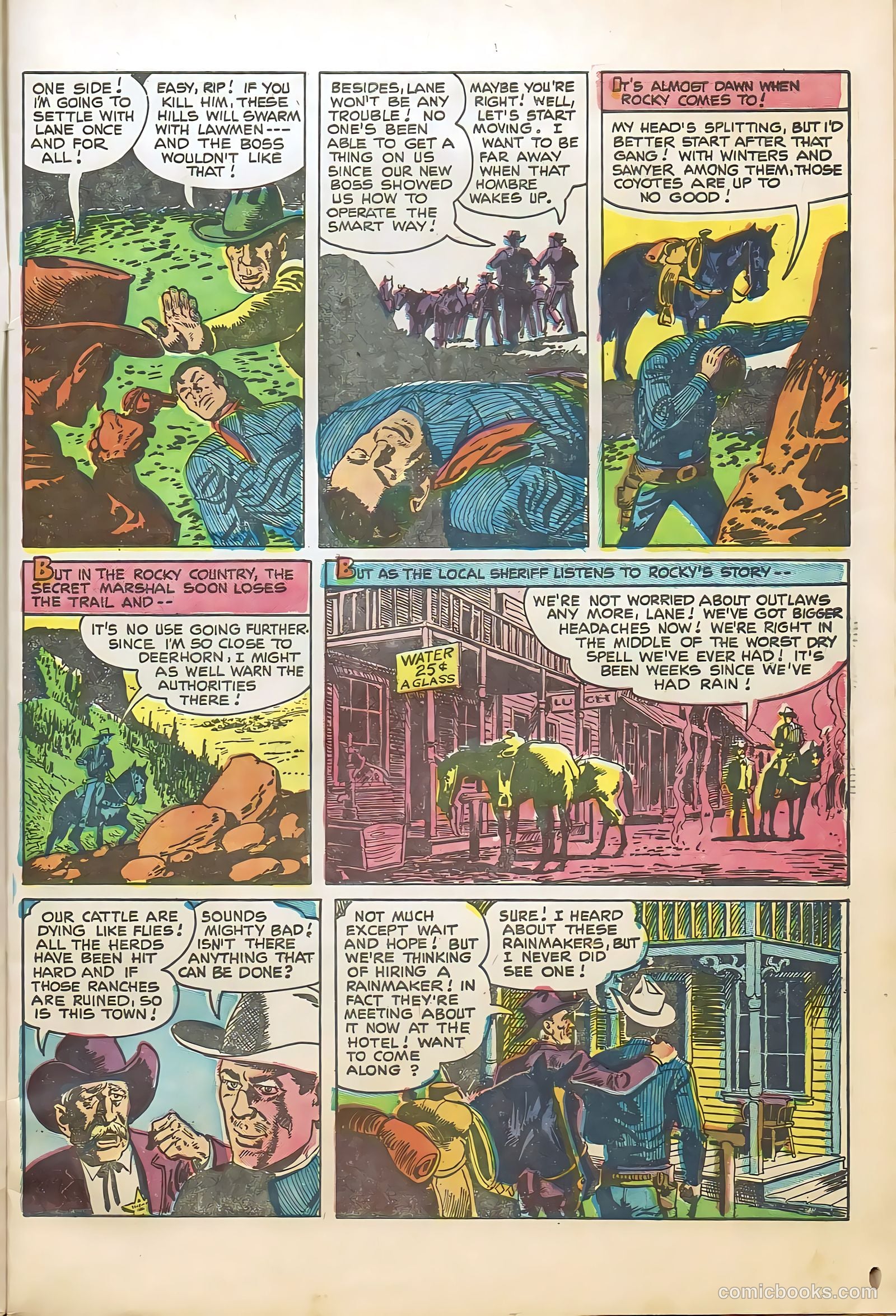 Rocky Lane Western #66 — page 5 of 36