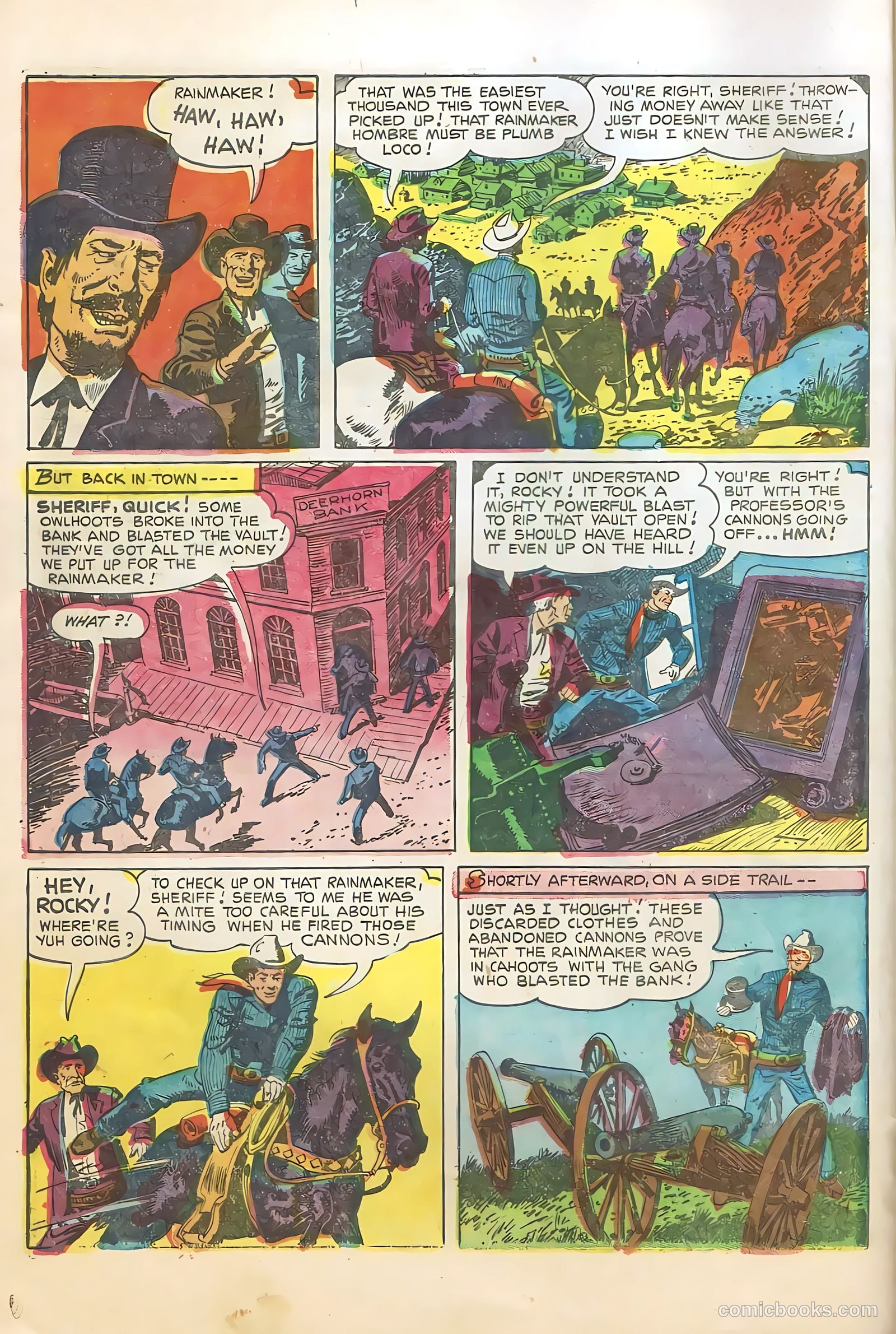 Rocky Lane Western #66 — page 8 of 36