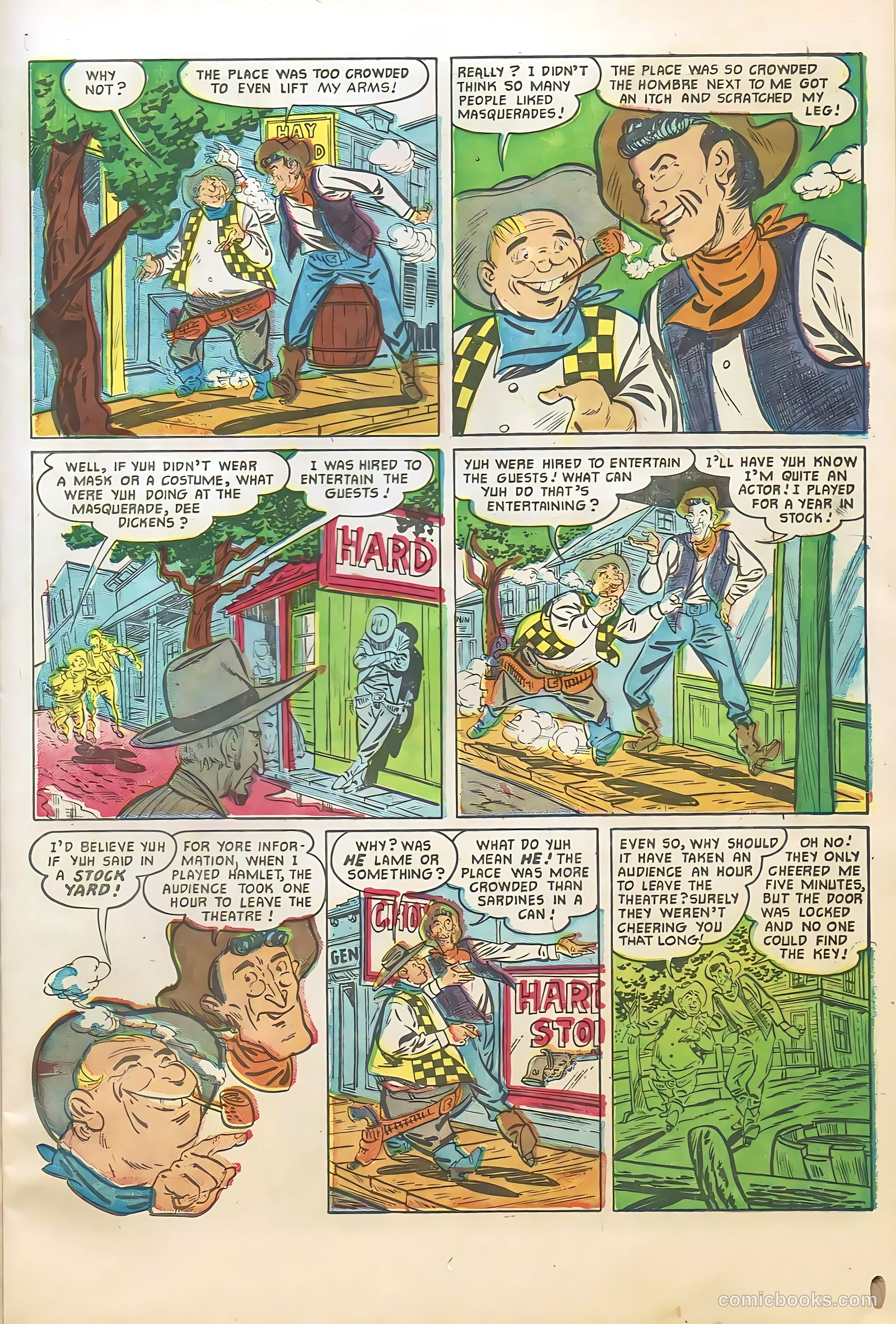 Rocky Lane Western #66 — page 13 of 36