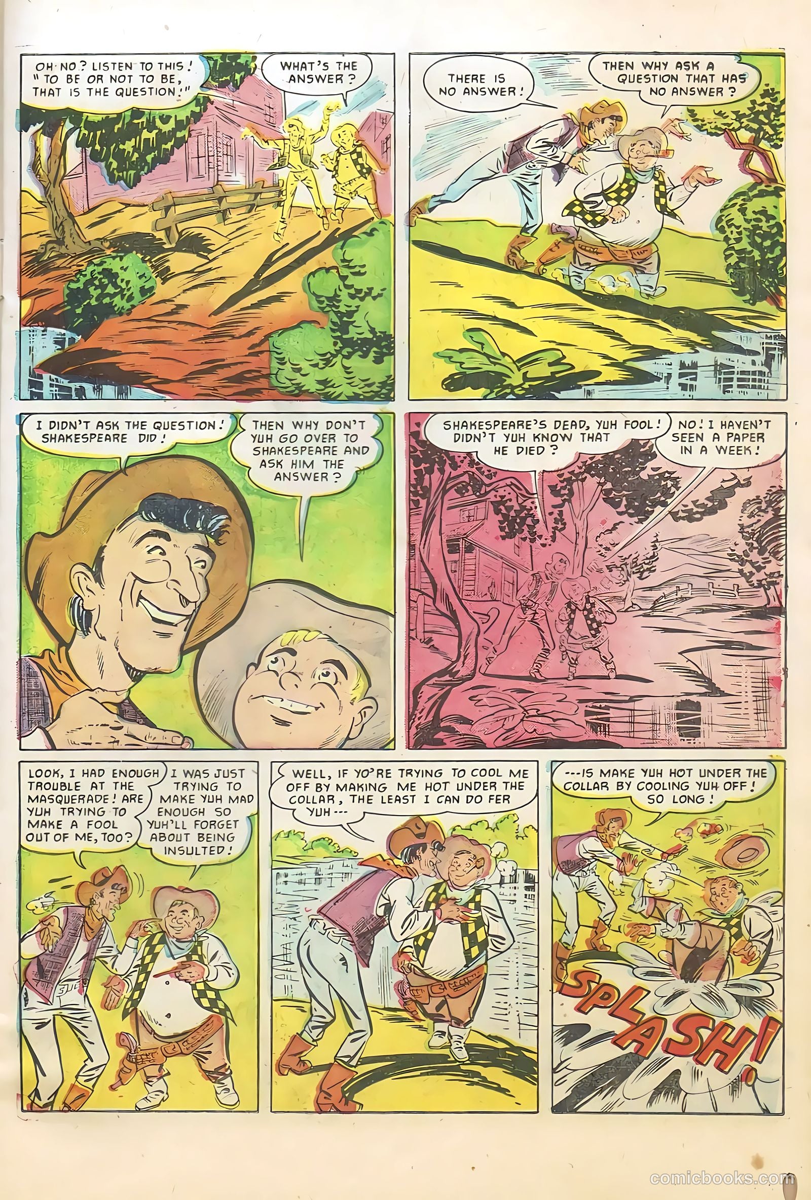 Rocky Lane Western #66 — page 15 of 36