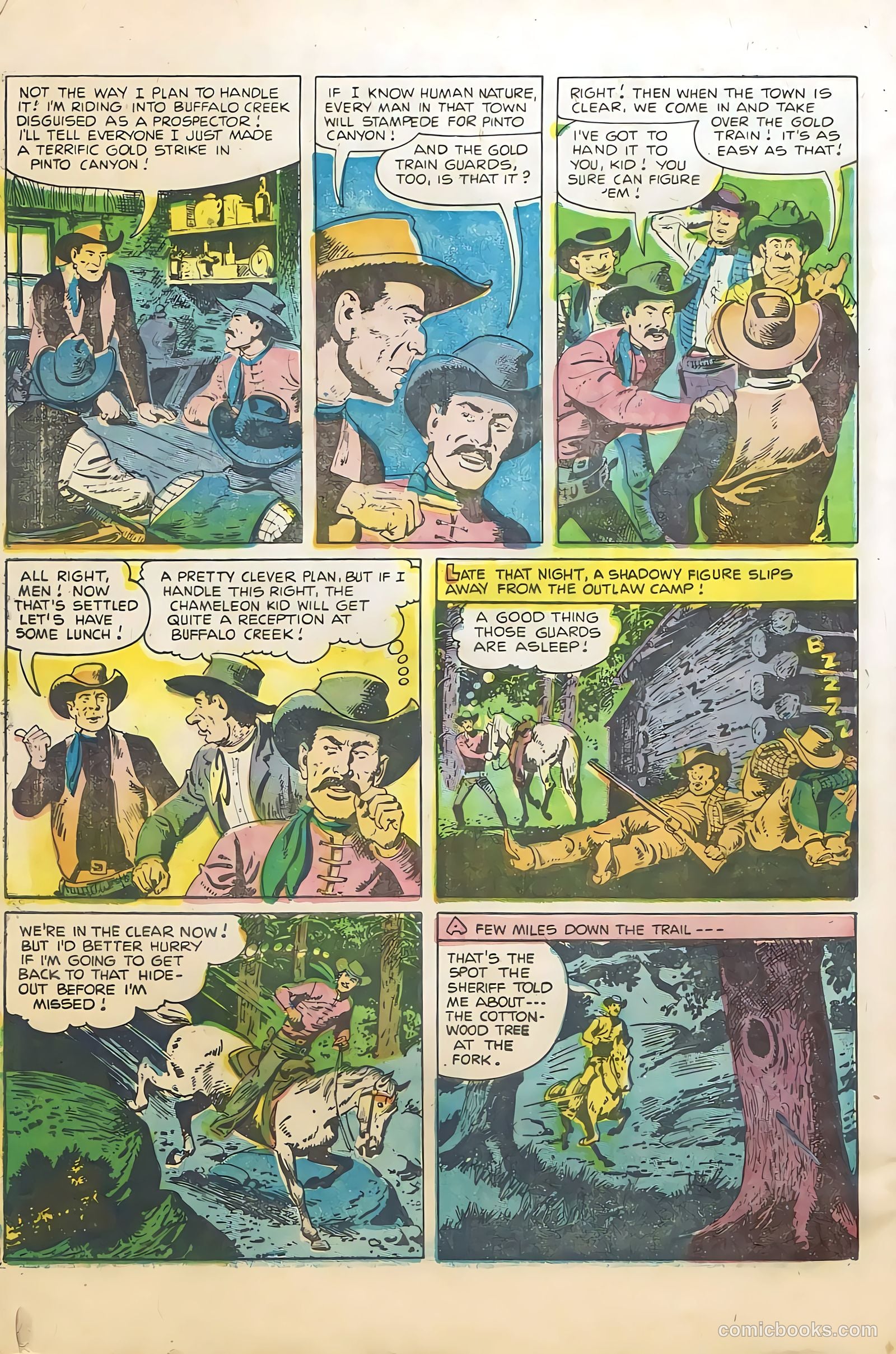 Rocky Lane Western #66 — page 28 of 36