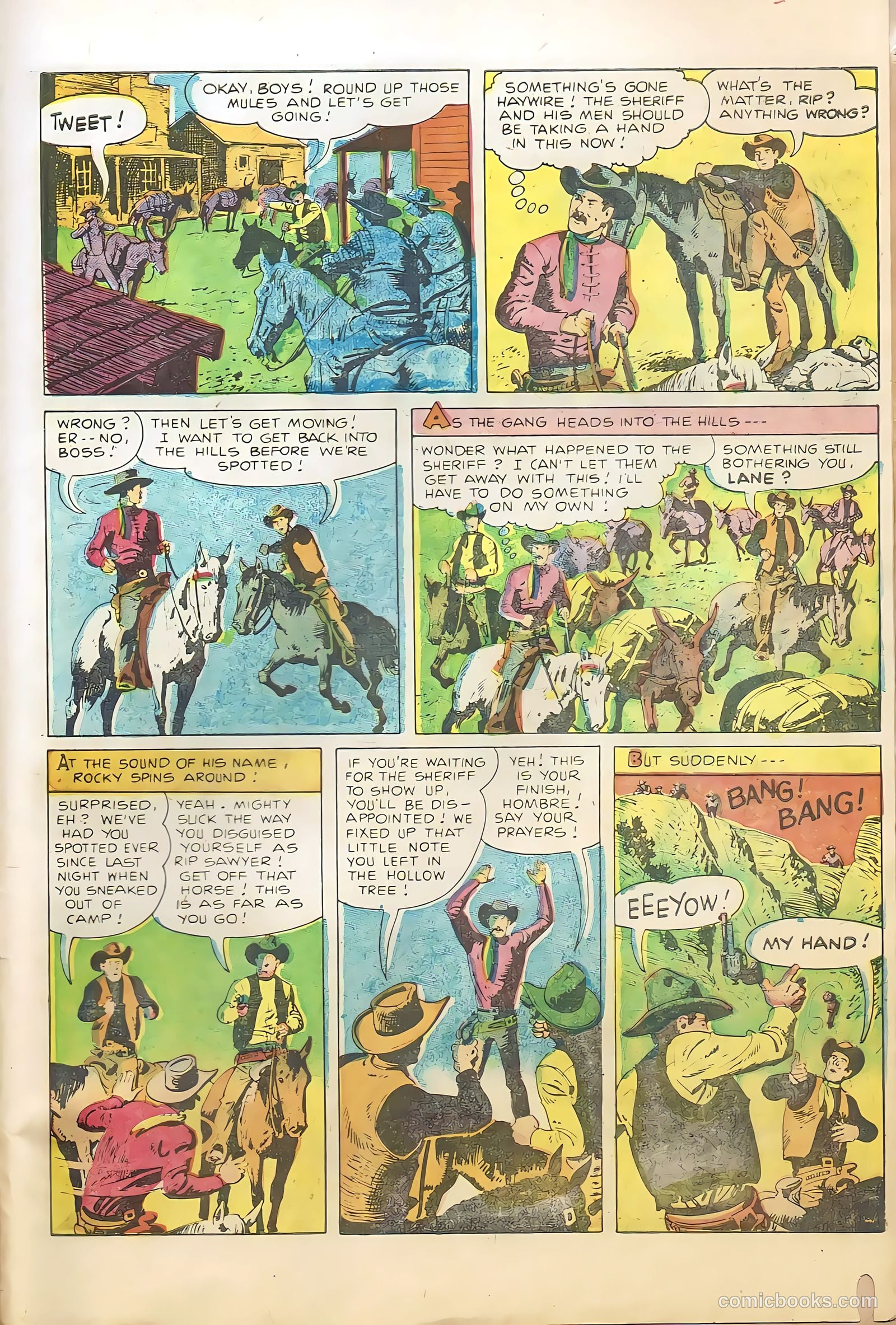 Rocky Lane Western #66 — page 31 of 36