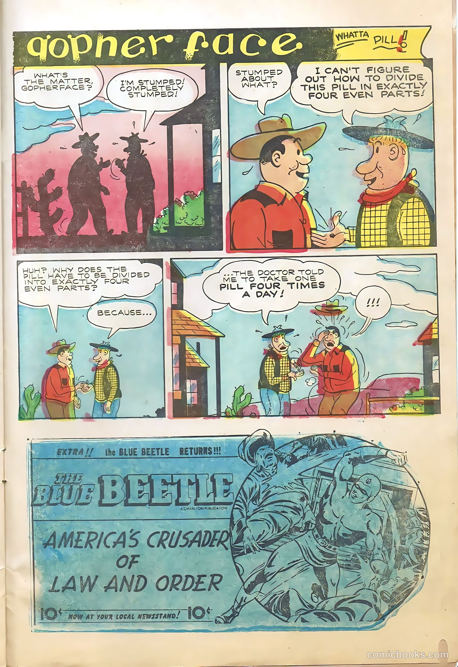 Rocky Lane Western #66 — page 33 of 36