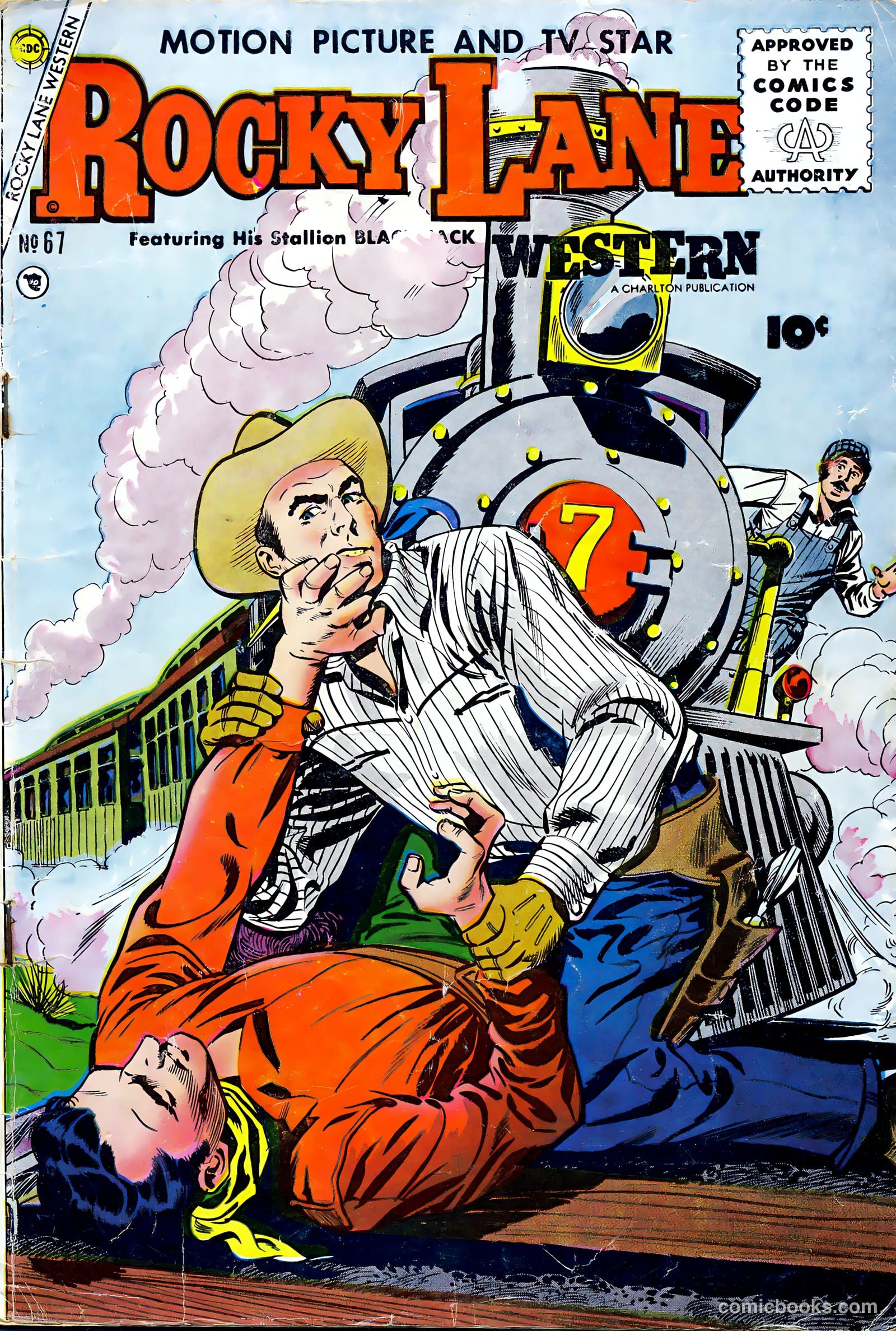 Rocky Lane Western #67 — page 1 of 36