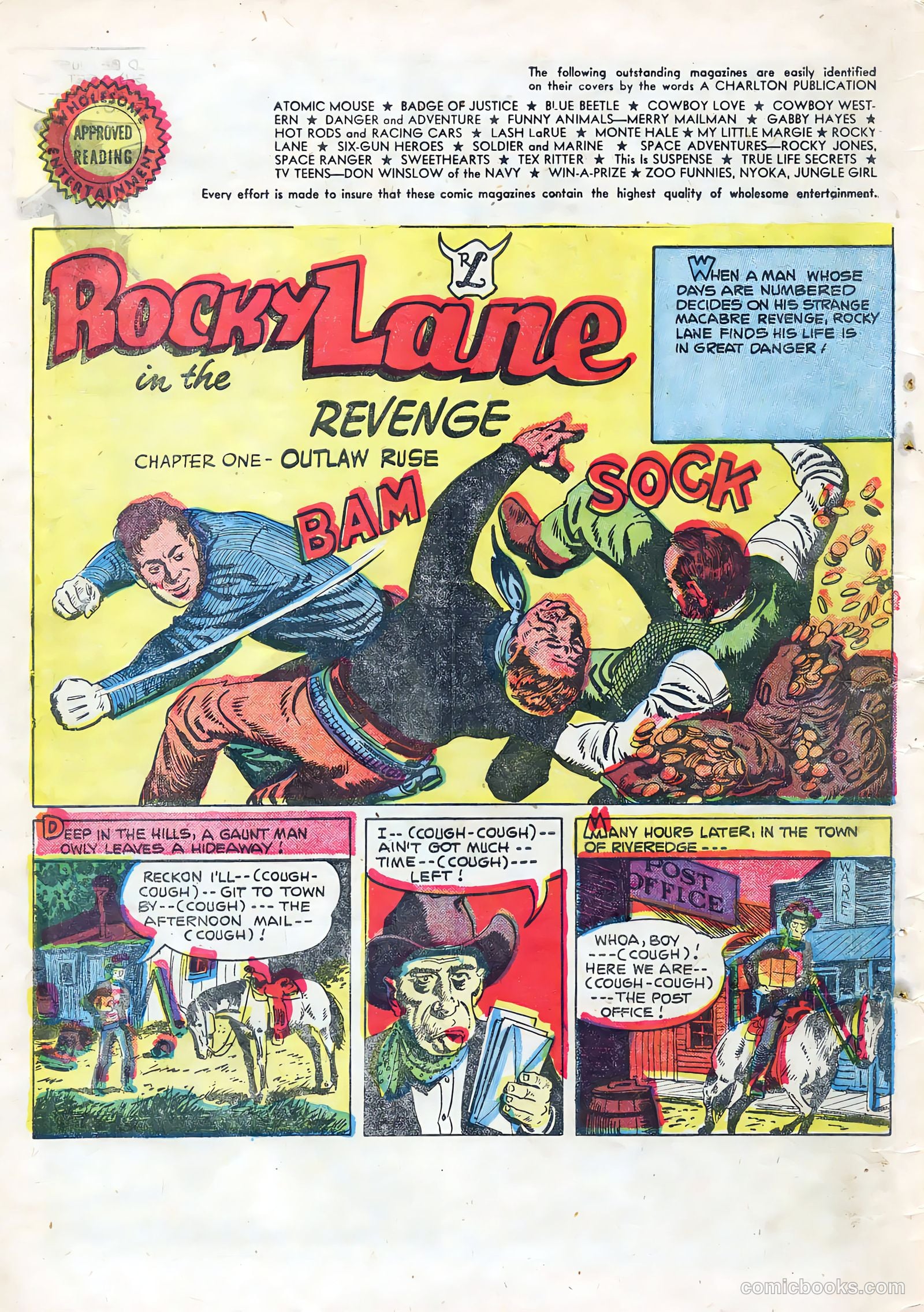 Rocky Lane Western #67 — page 4 of 36
