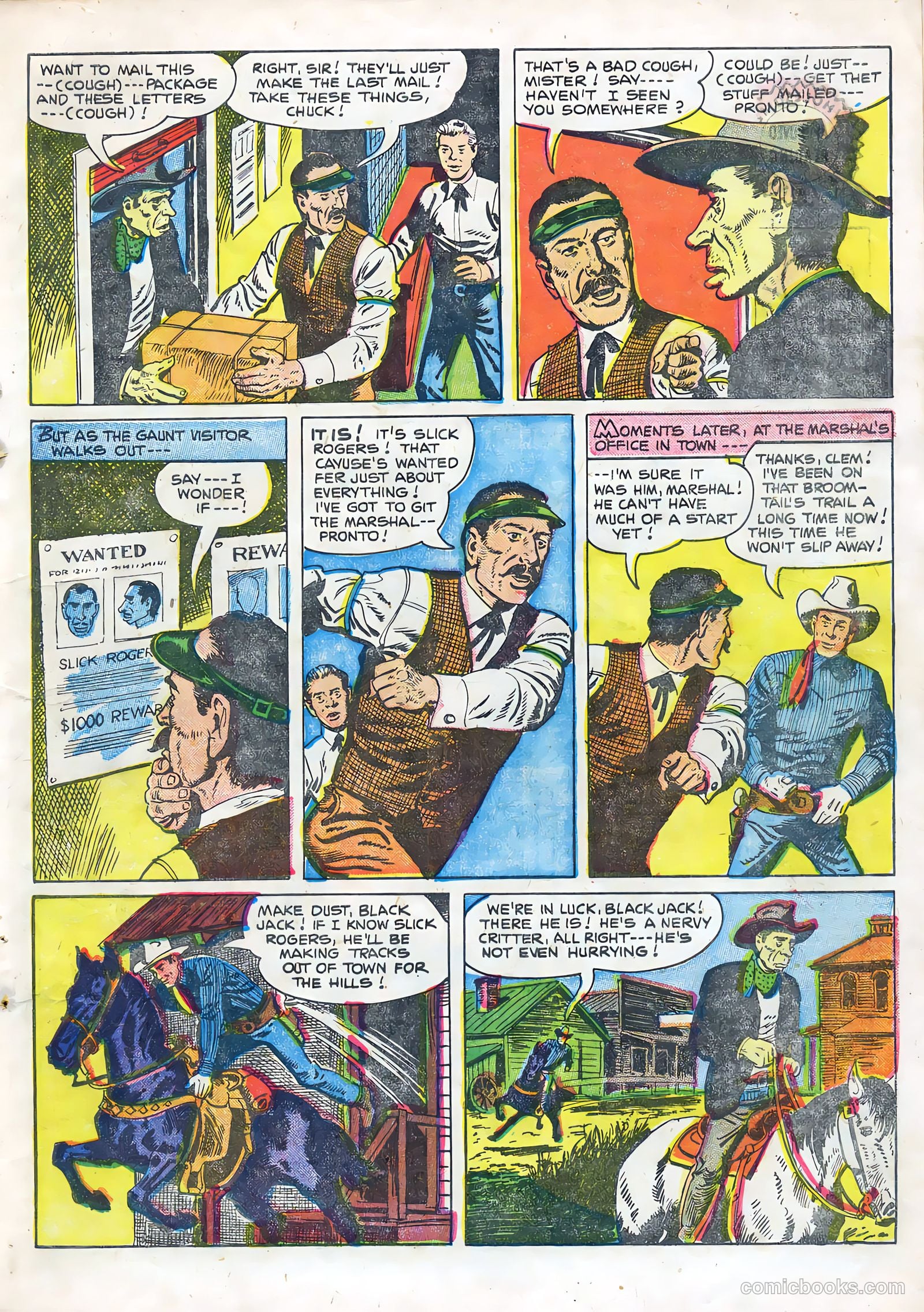 Rocky Lane Western #67 — page 5 of 36