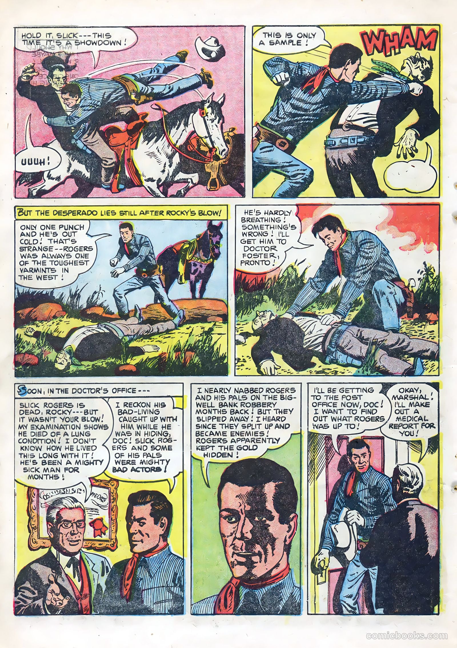 Rocky Lane Western #67 — page 6 of 36