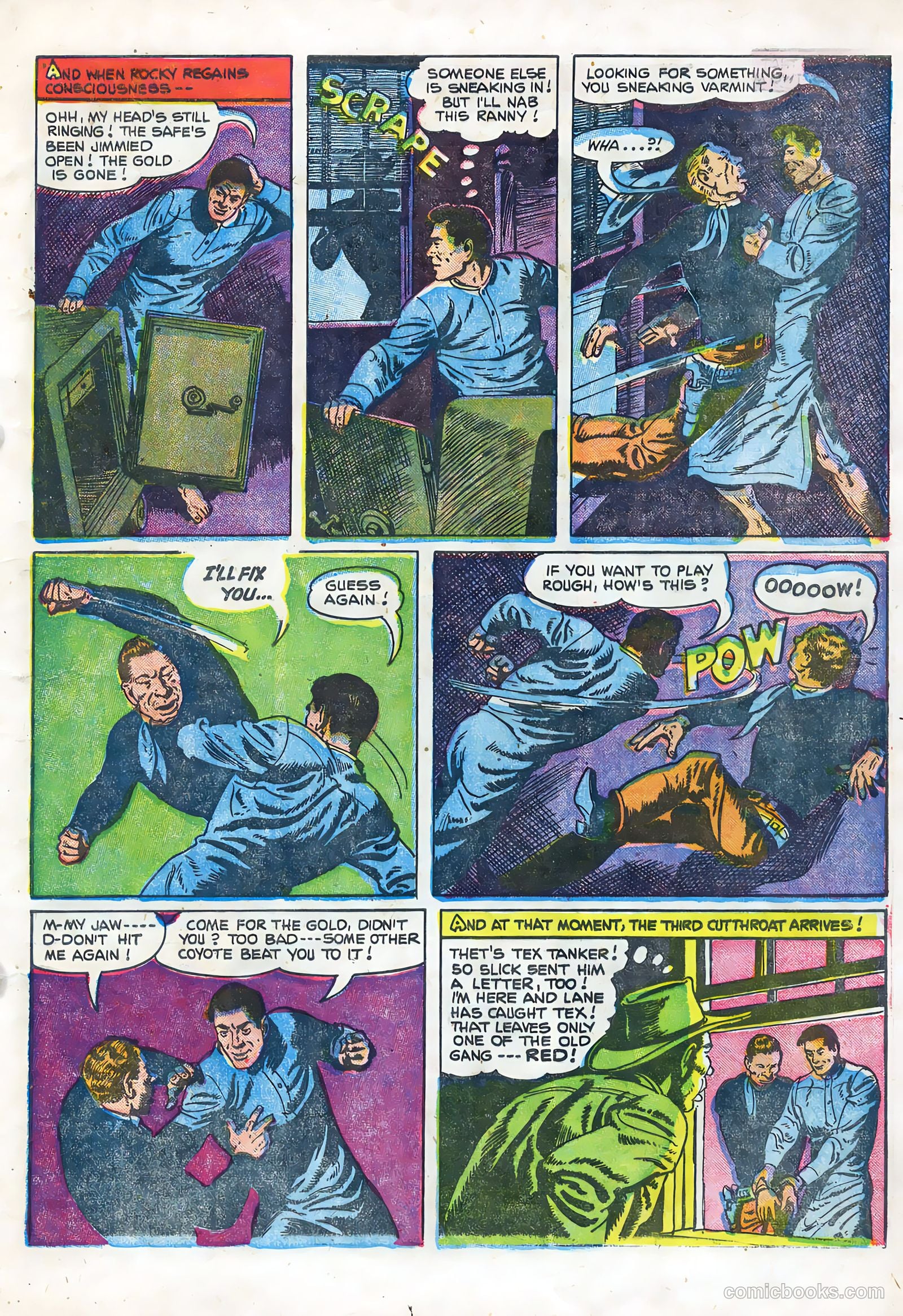 Rocky Lane Western #67 — page 9 of 36