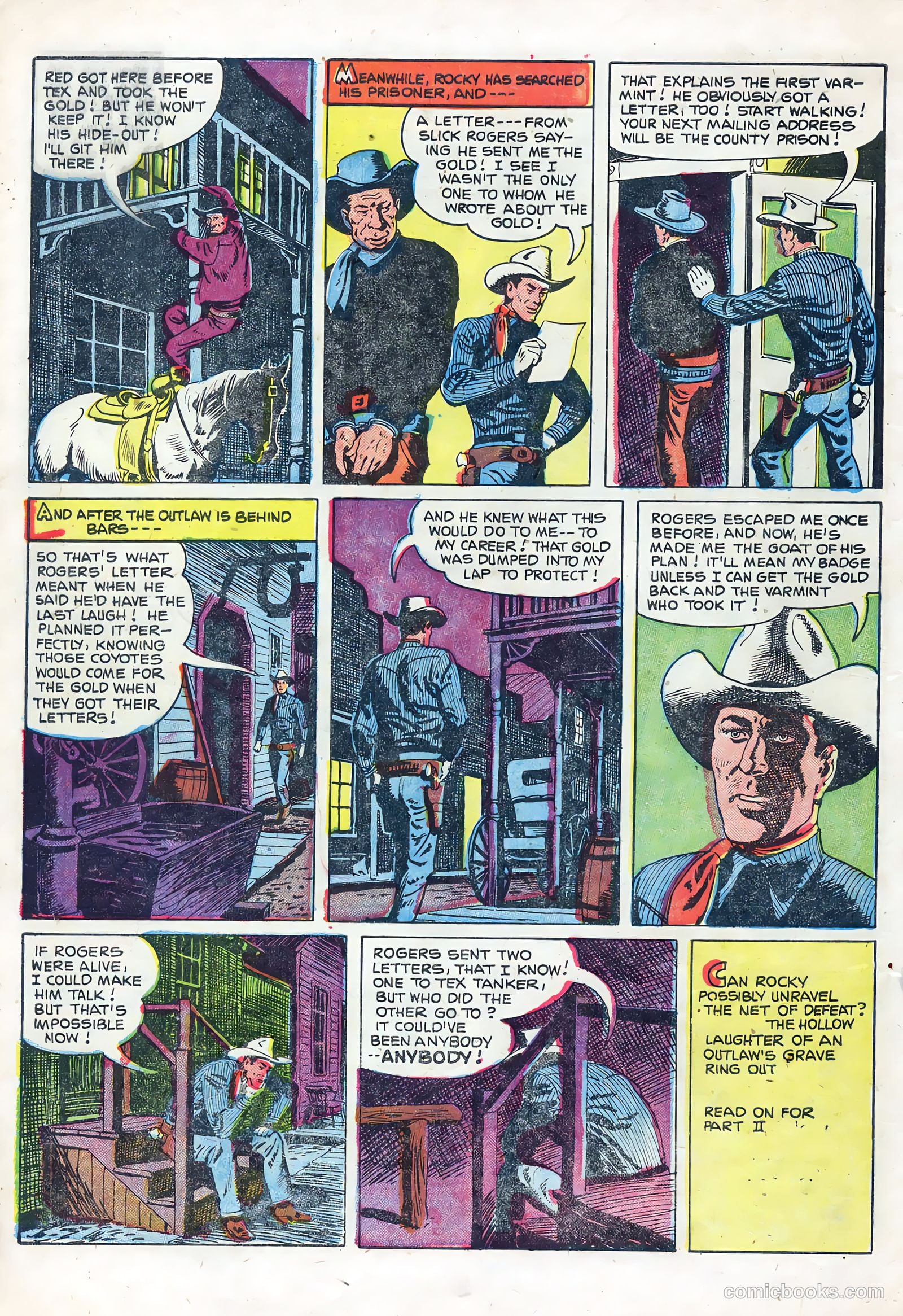 Rocky Lane Western #67 — page 10 of 36