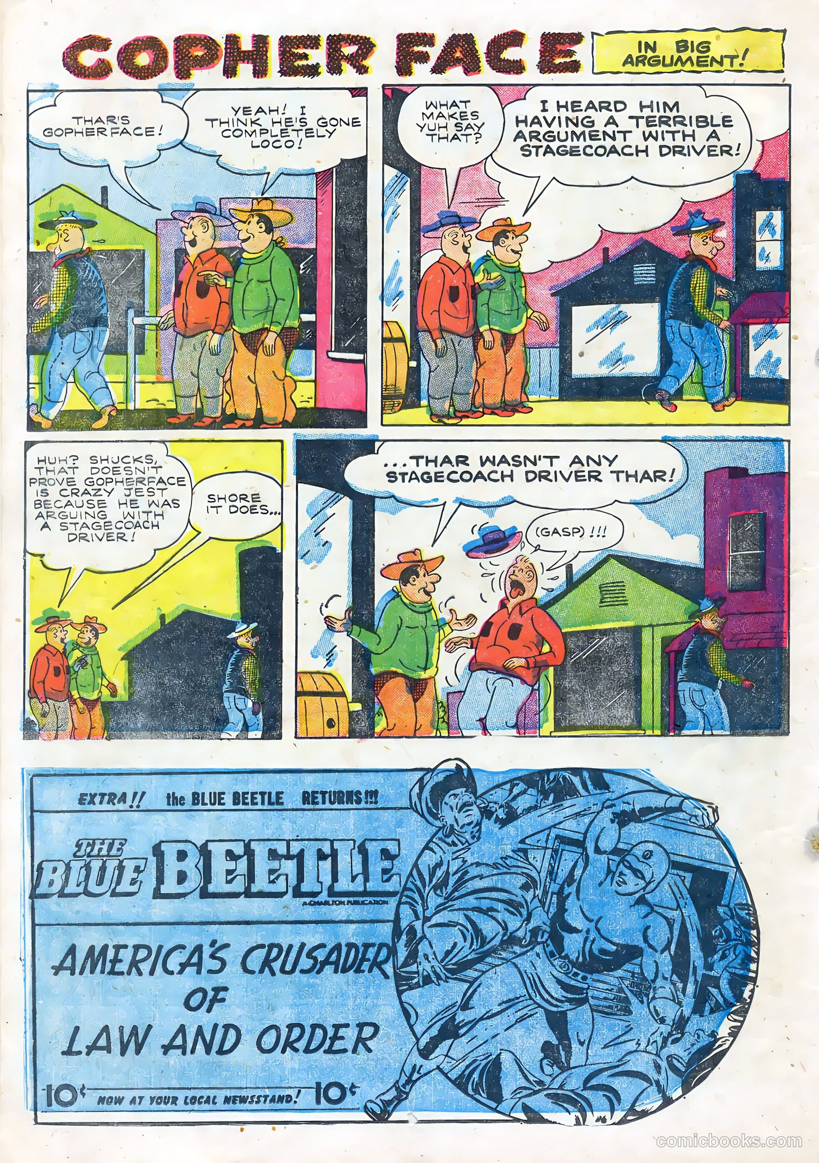 Rocky Lane Western #67 — page 12 of 36