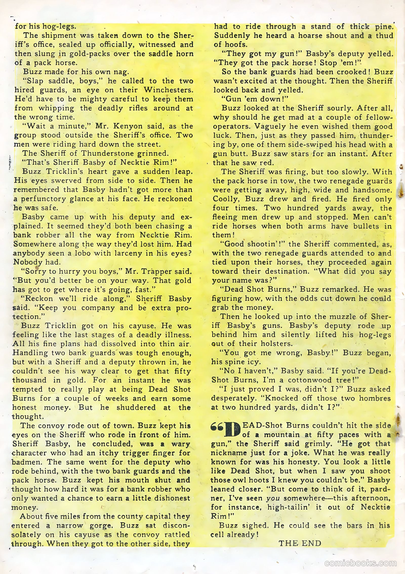 Rocky Lane Western #67 — page 14 of 36