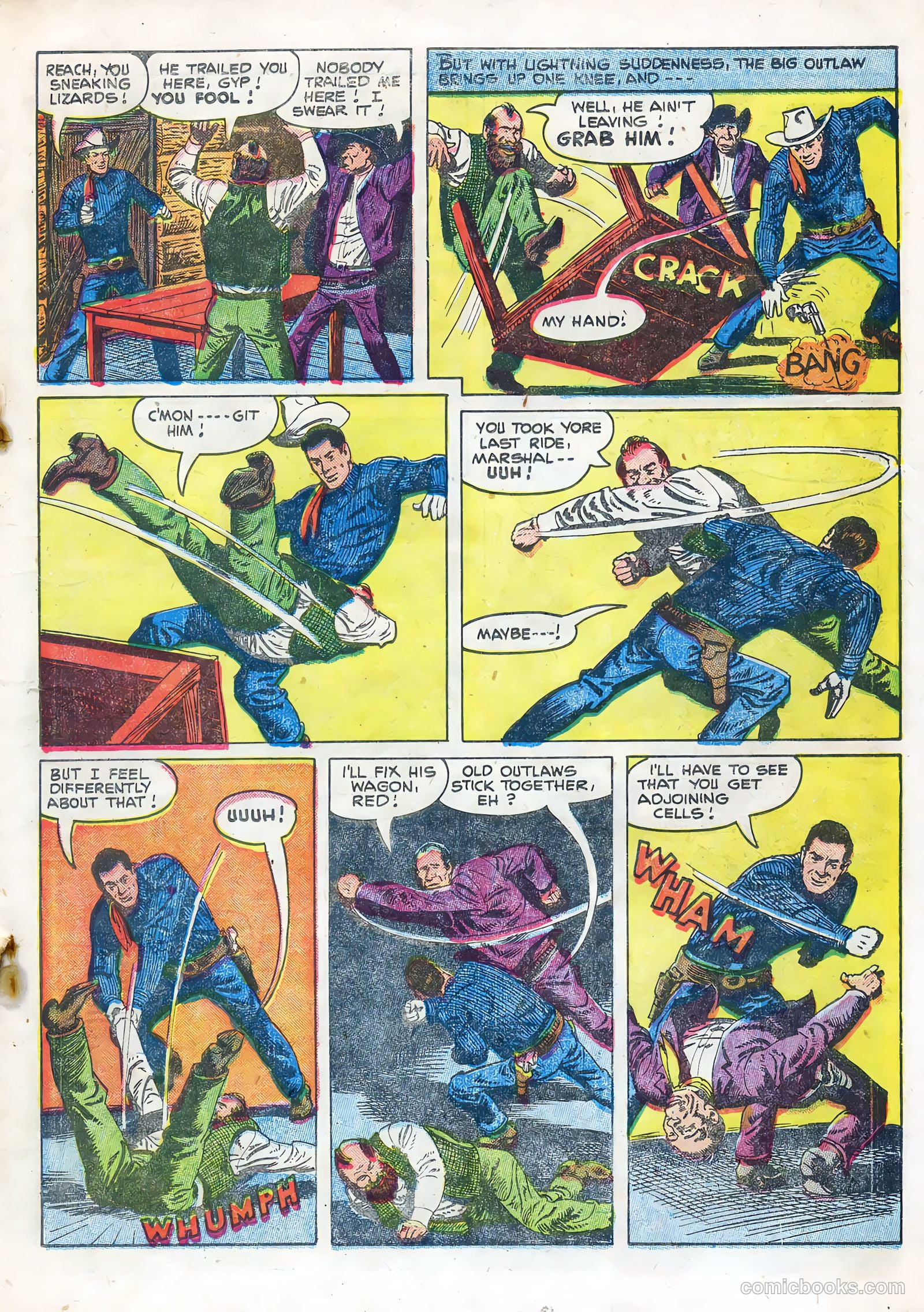 Rocky Lane Western #67 — page 19 of 36