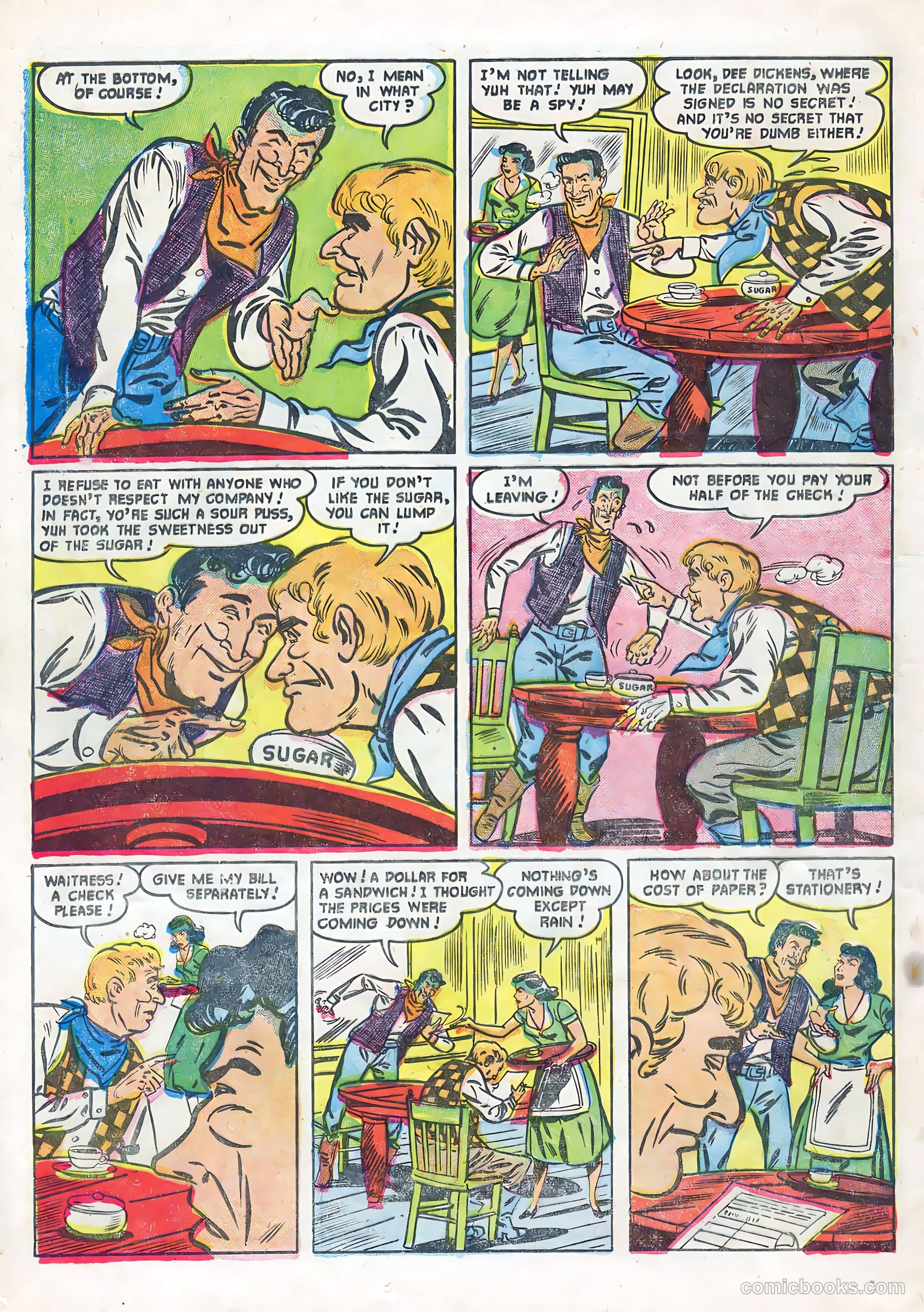 Rocky Lane Western #67 — page 24 of 36