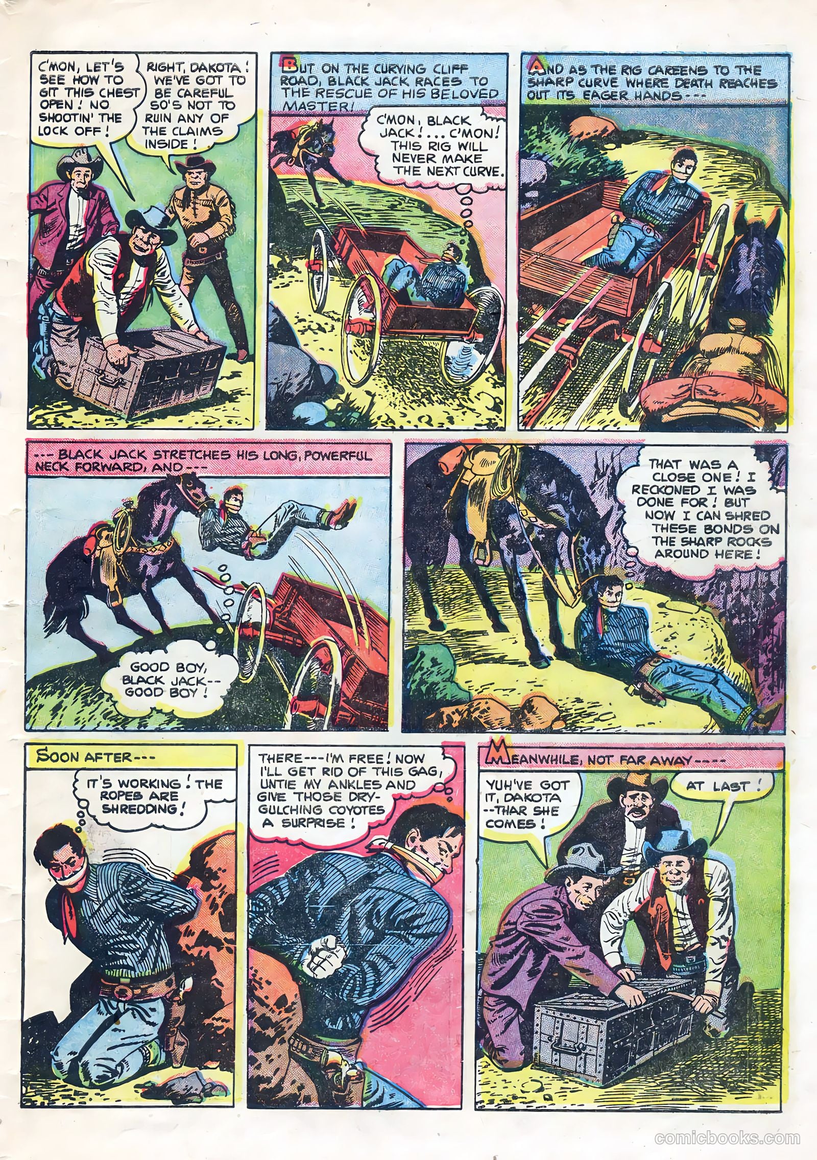 Rocky Lane Western #67 — page 31 of 36