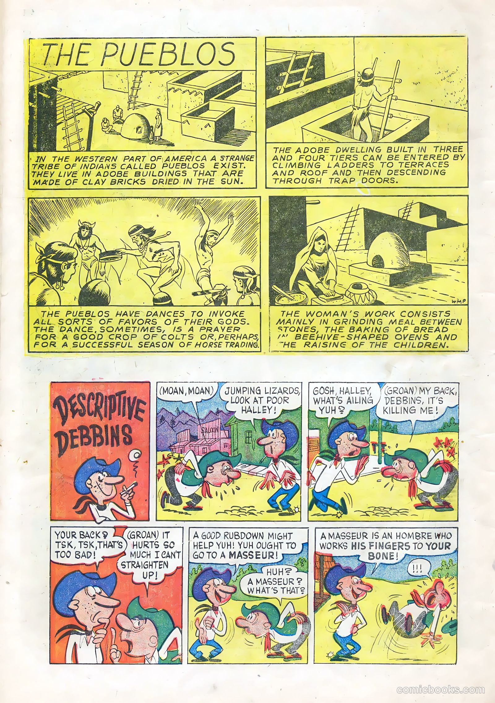Rocky Lane Western #67 — page 34 of 36