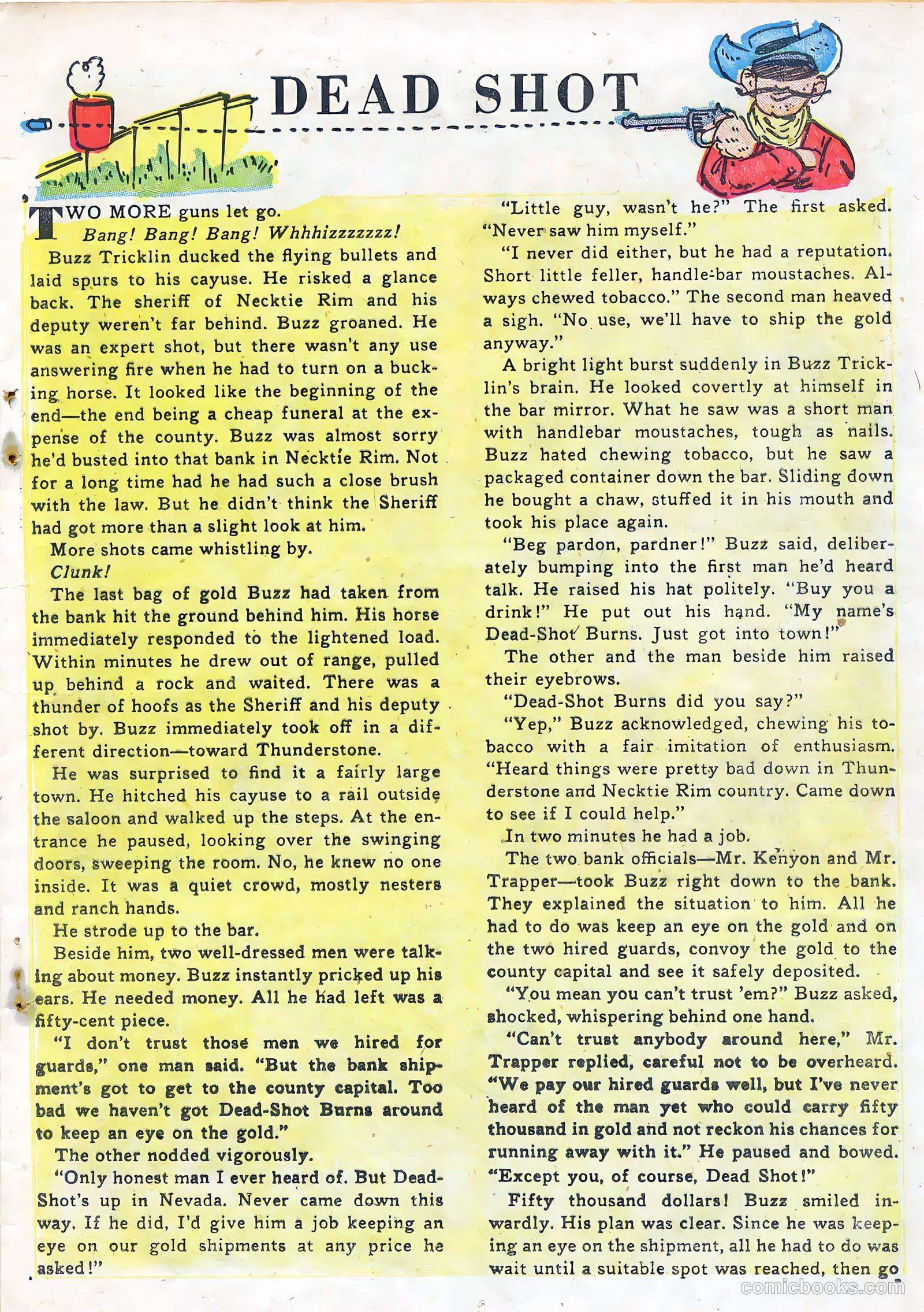 Rocky Lane Western #67 — page 13 of 36