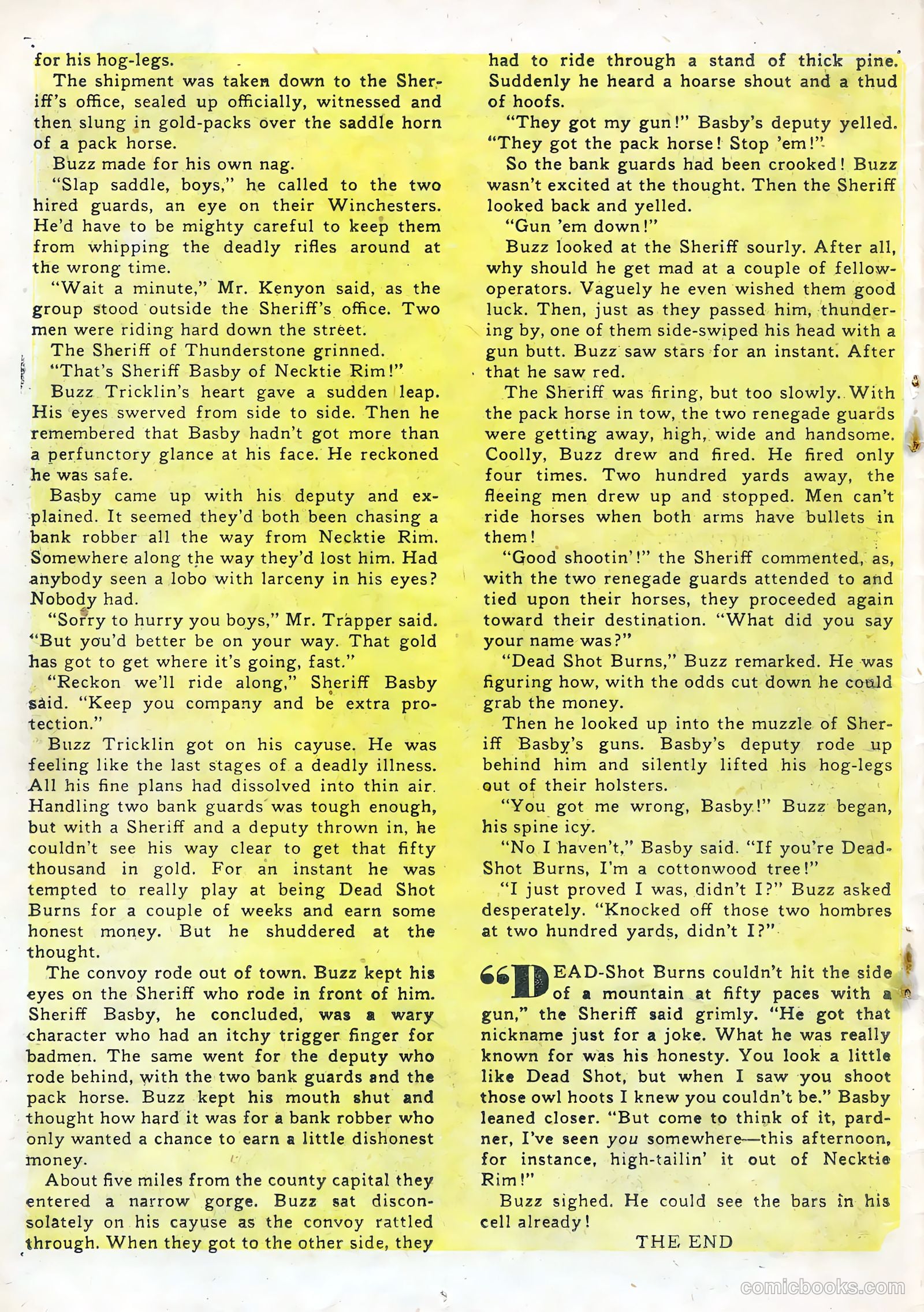 Rocky Lane Western #67 — page 14 of 36