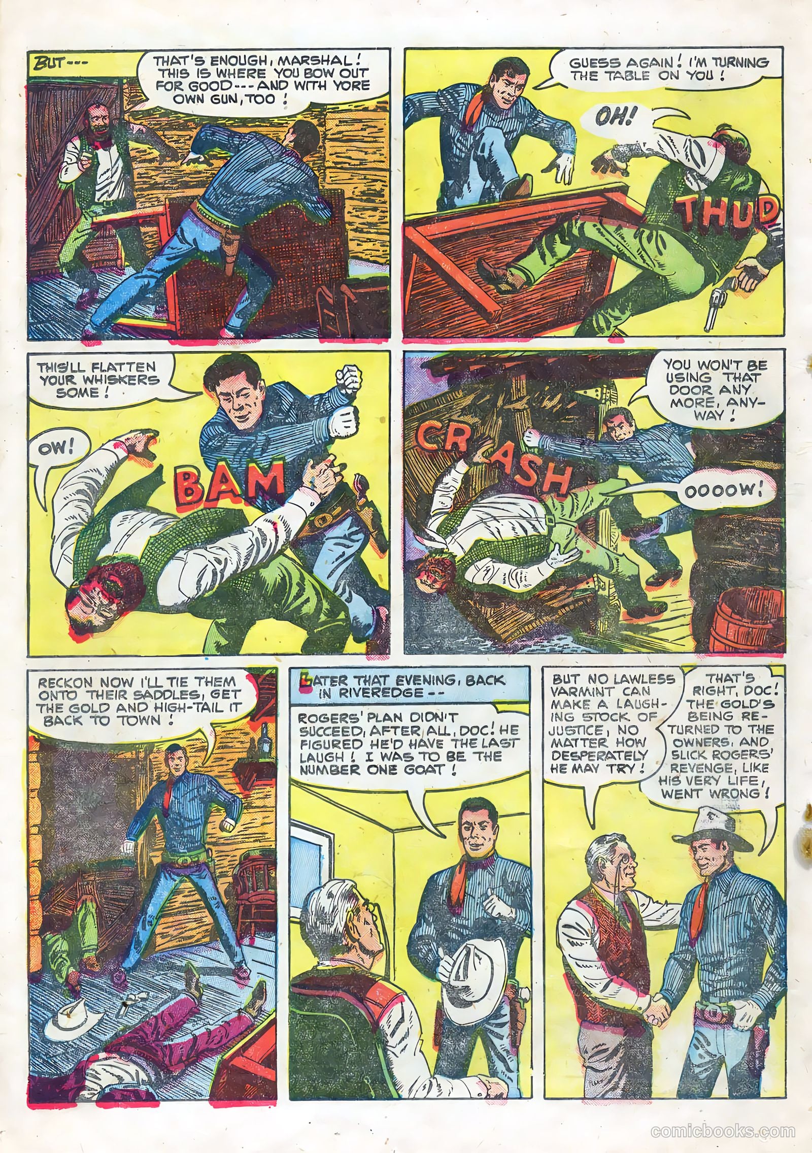 Rocky Lane Western #67 — page 20 of 36