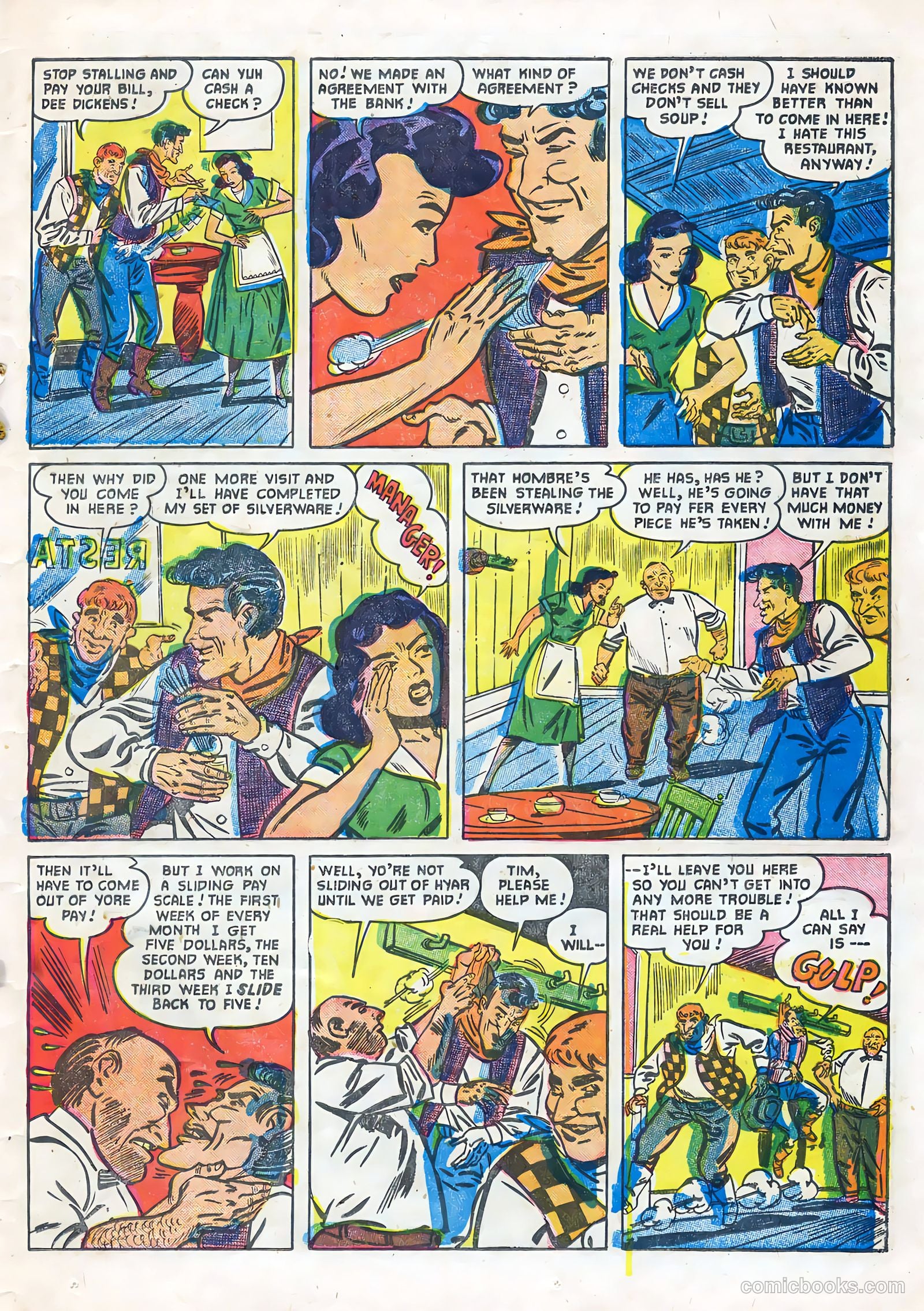 Rocky Lane Western #67 — page 25 of 36