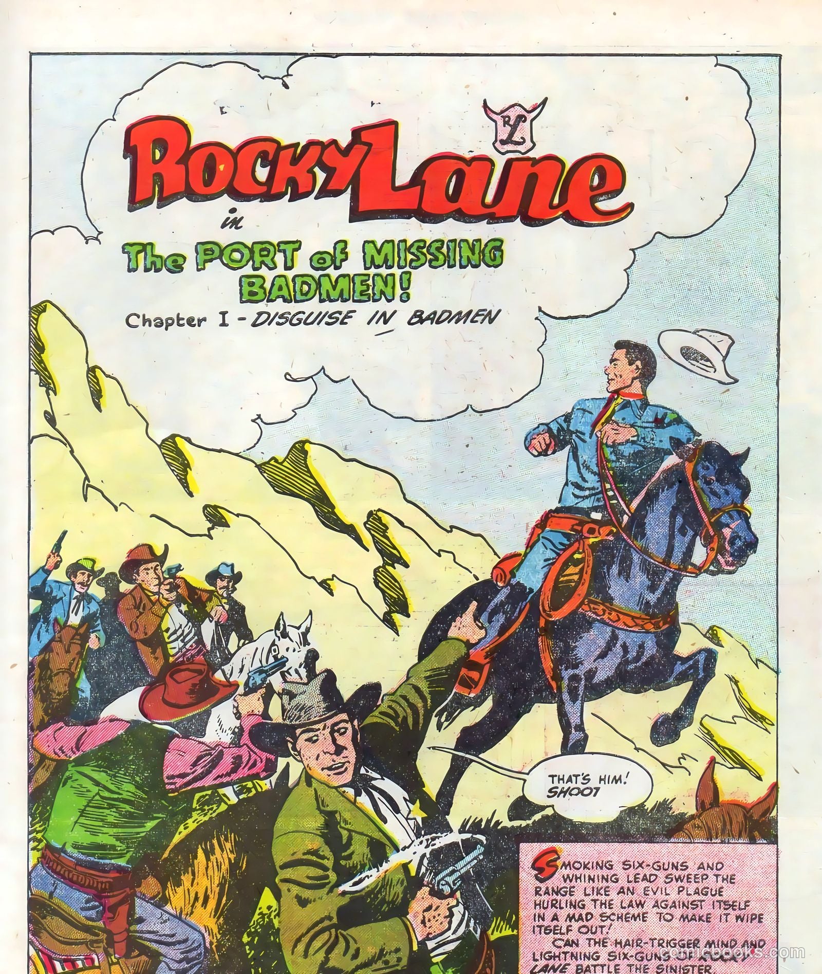 Rocky Lane Western #68 — page 3 of 36