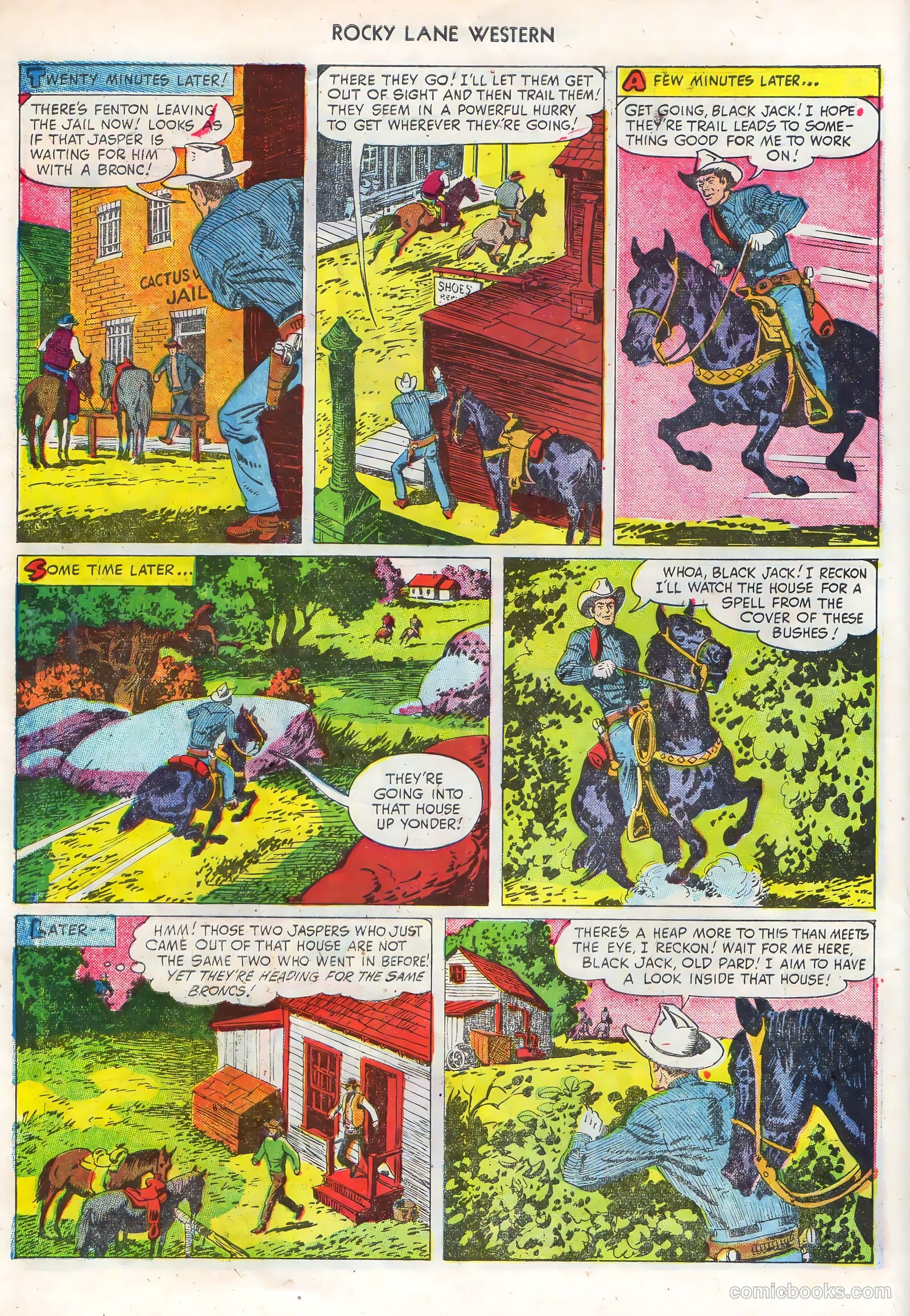 Rocky Lane Western #68 — page 6 of 36