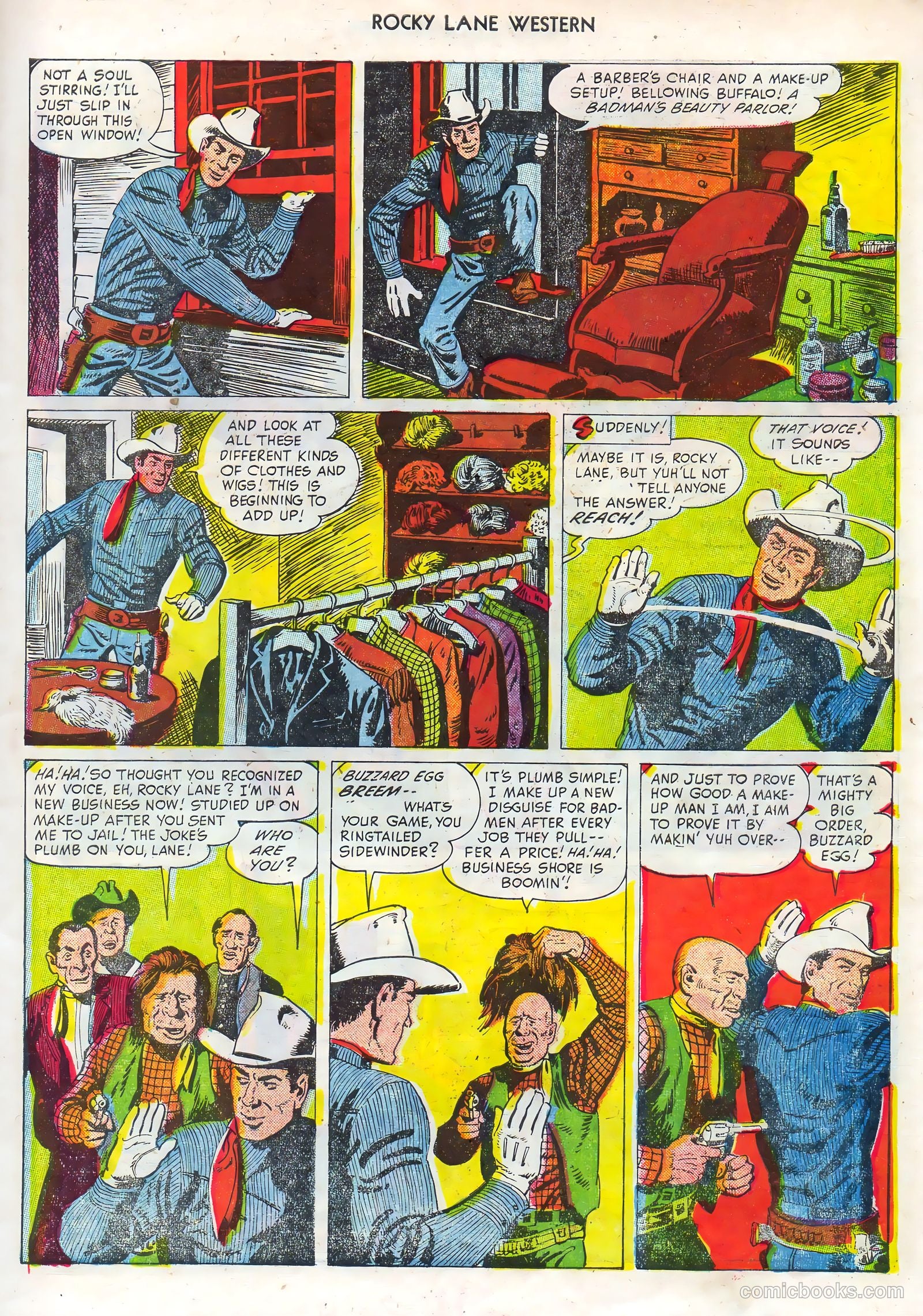 Rocky Lane Western #68 — page 7 of 36