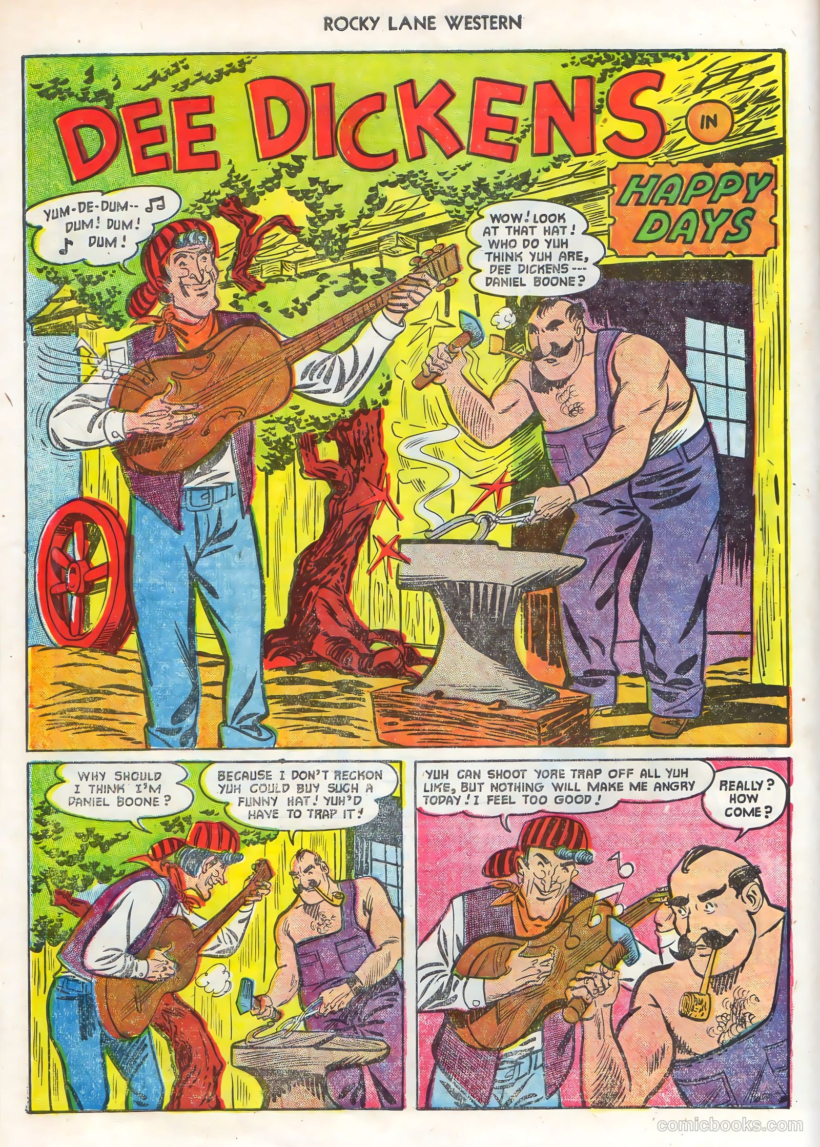Rocky Lane Western #68 — page 10 of 36
